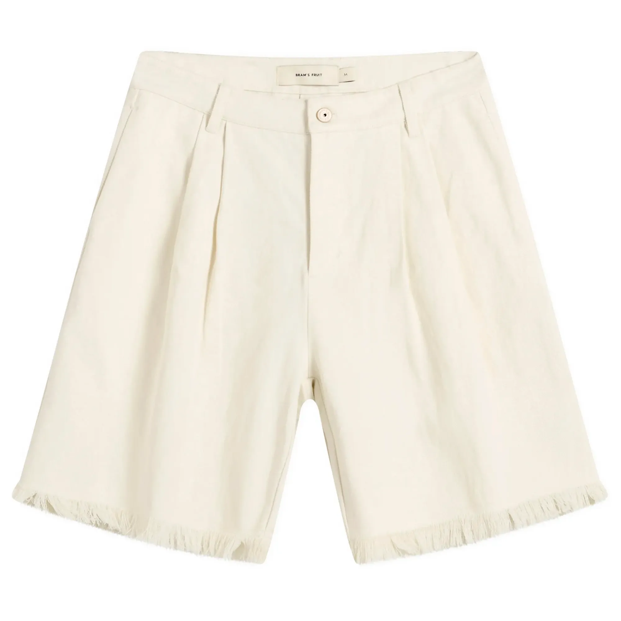Bram's Fruit Men's Twill Shorts Distressed Beige