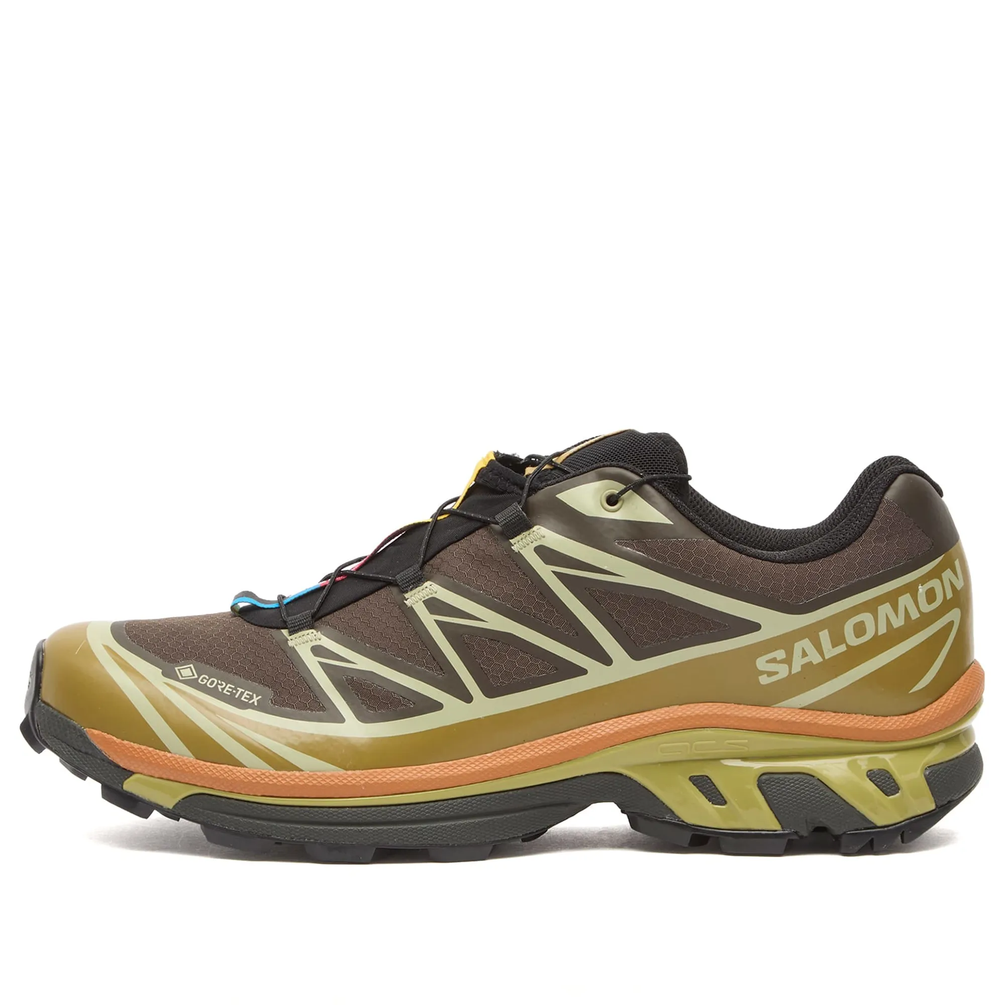 Salomon Men's XT-6 GTX Sneaker Delicioso/Tea/Plantation