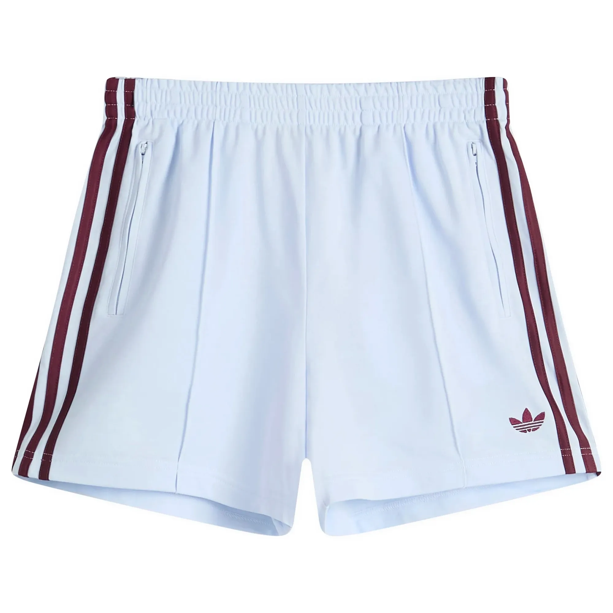 Adidas Women's Firebird Shorts Crystal Sky/Maroon