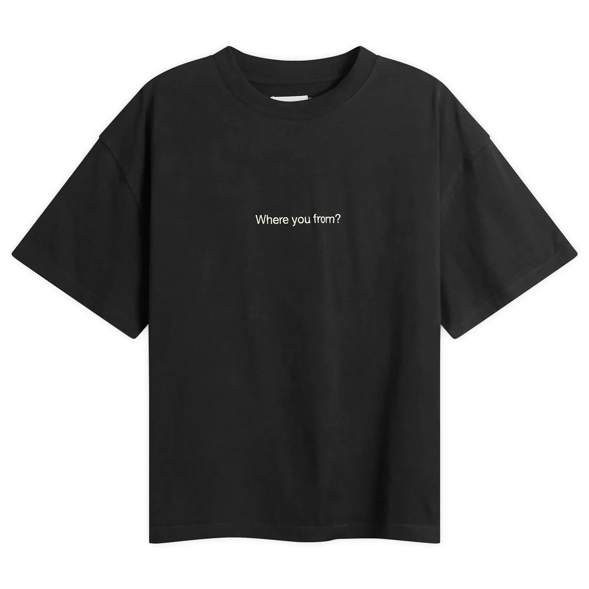 Honor the Gift Men's Where You From T-Shirt Black