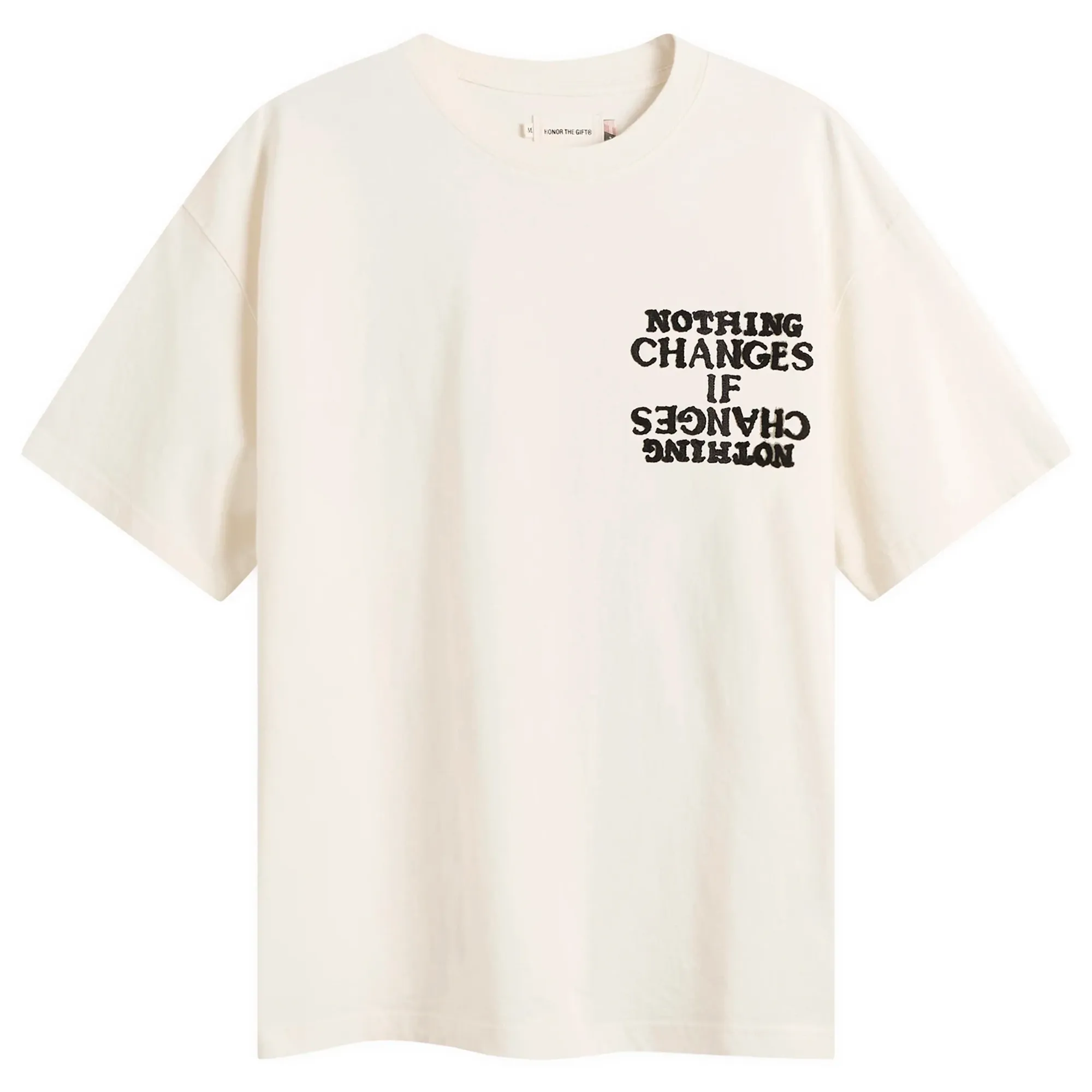 Honor the Gift Men's Nothing Changes T-Shirt White