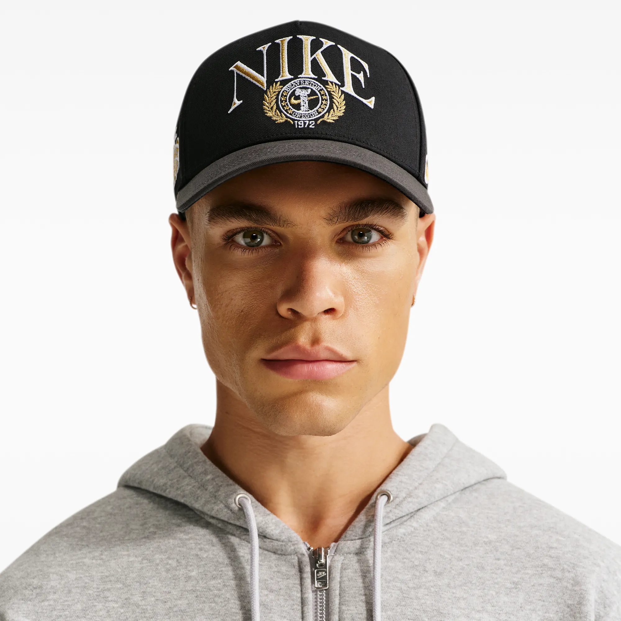 Nike Rise Structured A-Frame Cap - Black