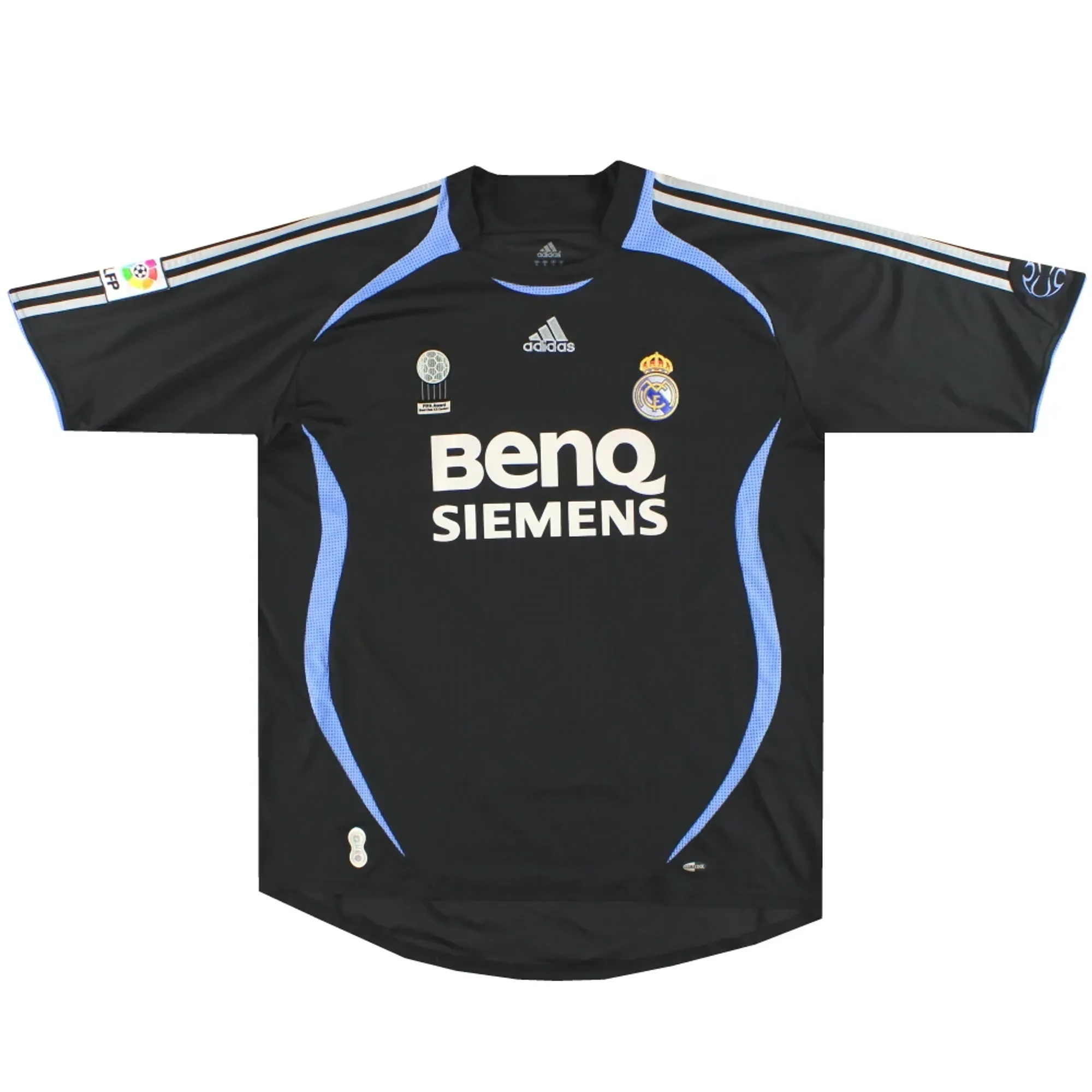 2006-07 Real Madrid adidas Goalkeeper Shirt XL - Real Madrid / Excellent 