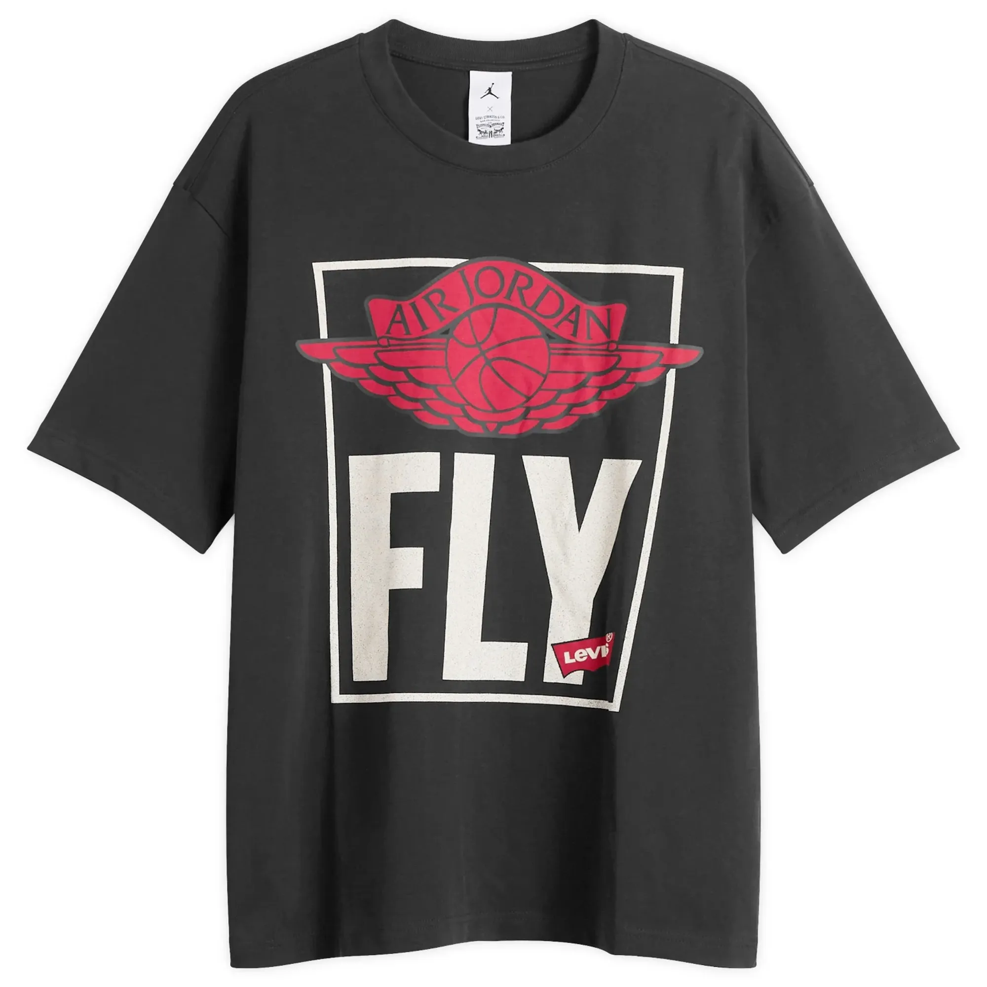 Nike Jordan Air Jordan Men's x Levi's T-Shirt Black