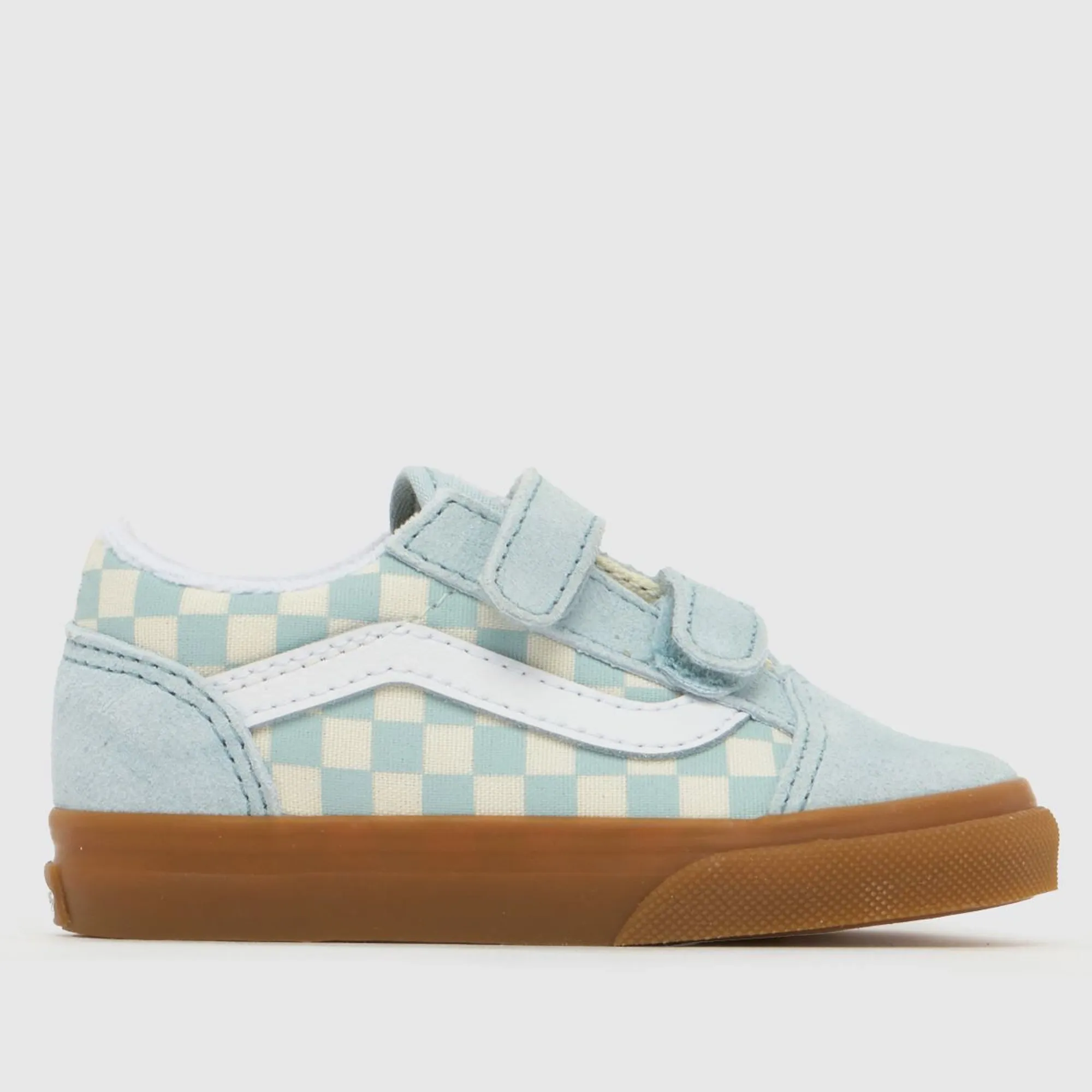 Vans - Toddler Old Skool V Shoes (1-4 Years), Blue