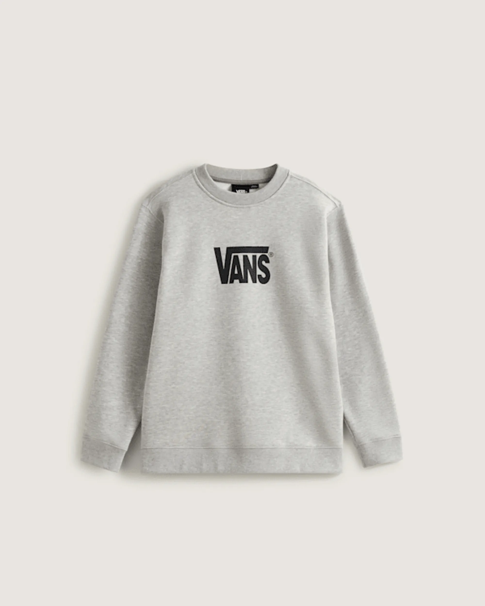 Vans - Kids Stretch Logo Crew Sweatshirt (8-14 Years), Grey
