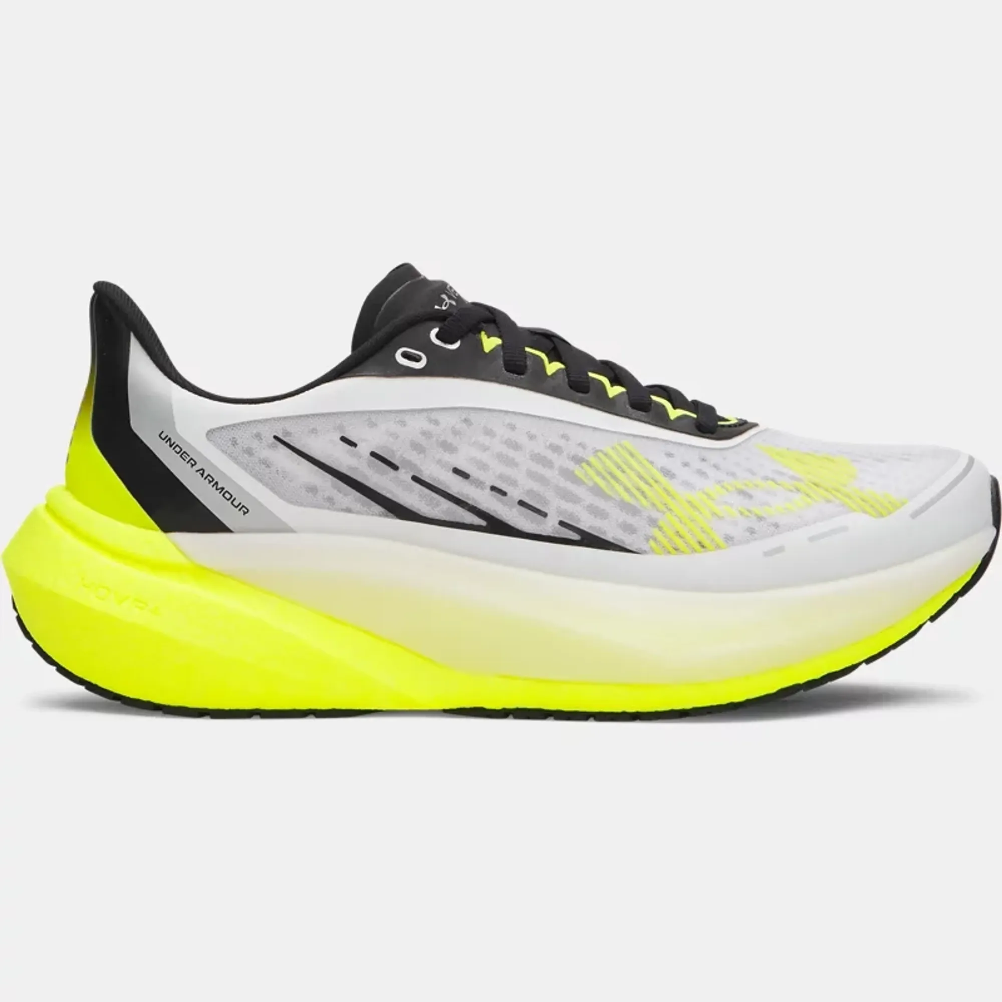 Under Armour  Velociti Distance Women's Running Shoes White / High Vis Yellow / High Vis Yellow 4.5