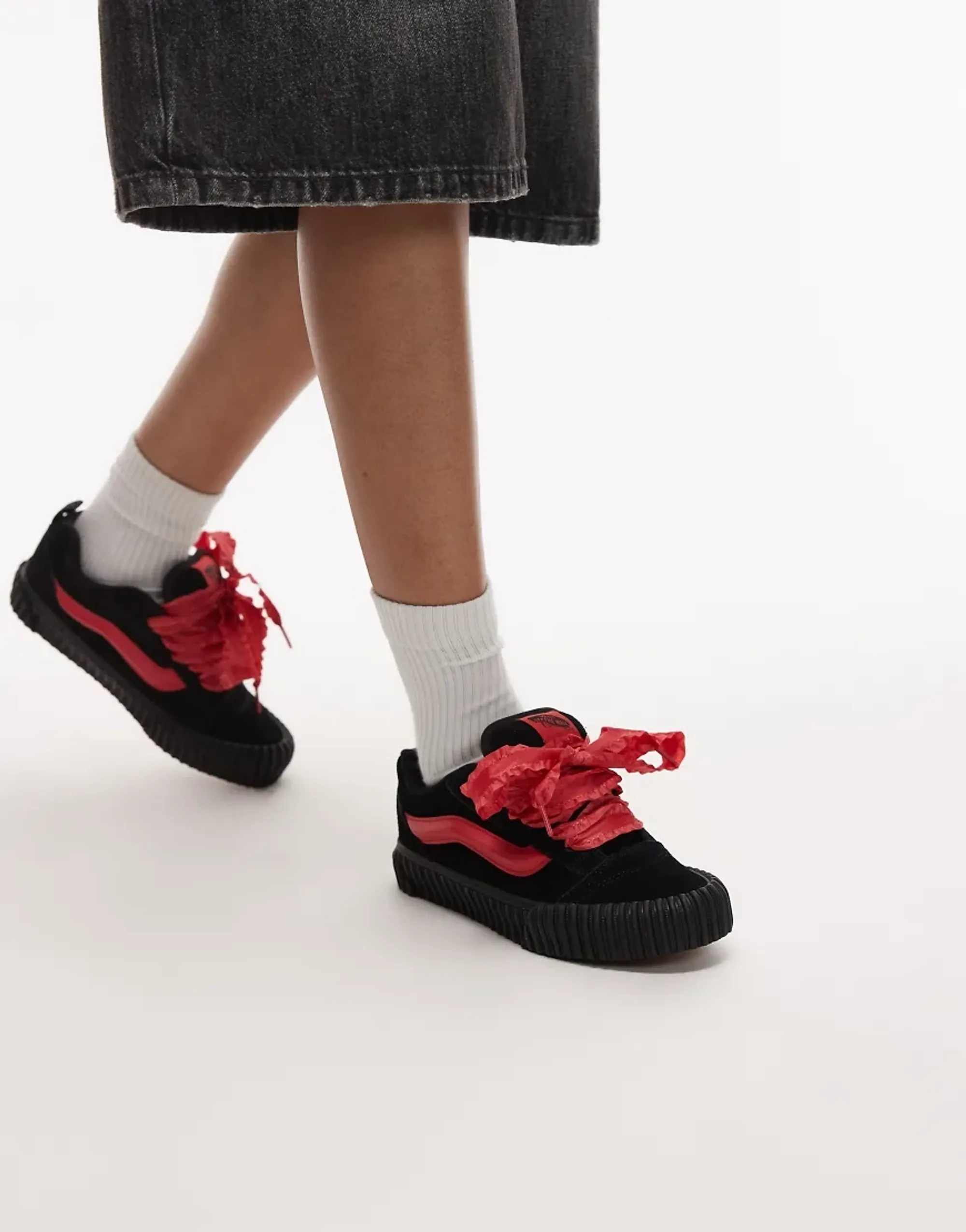 Vans - Knu Skool Creeper Shoe, Man, Pink