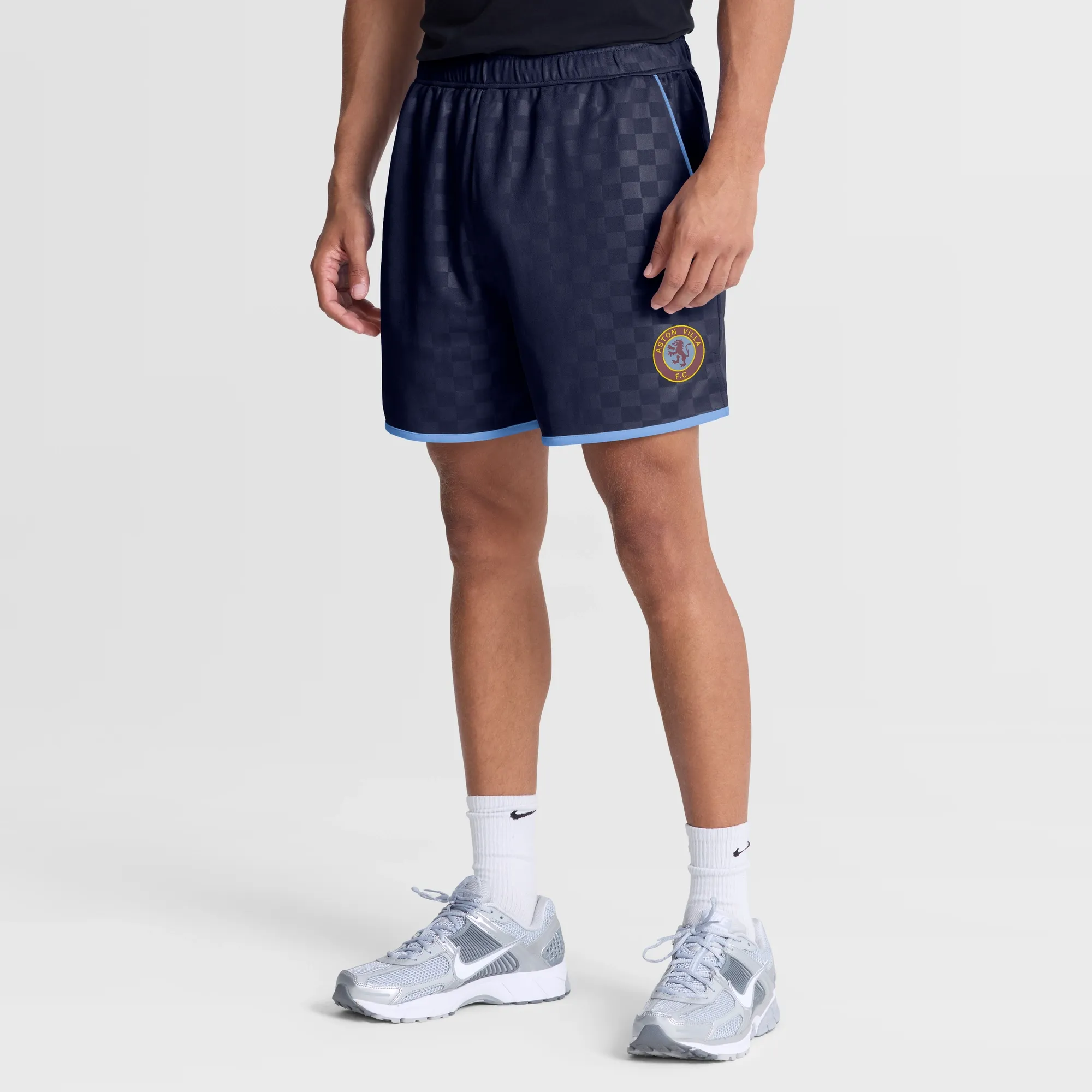 Aston Villa Retro Short - Maritime Blue - Mens