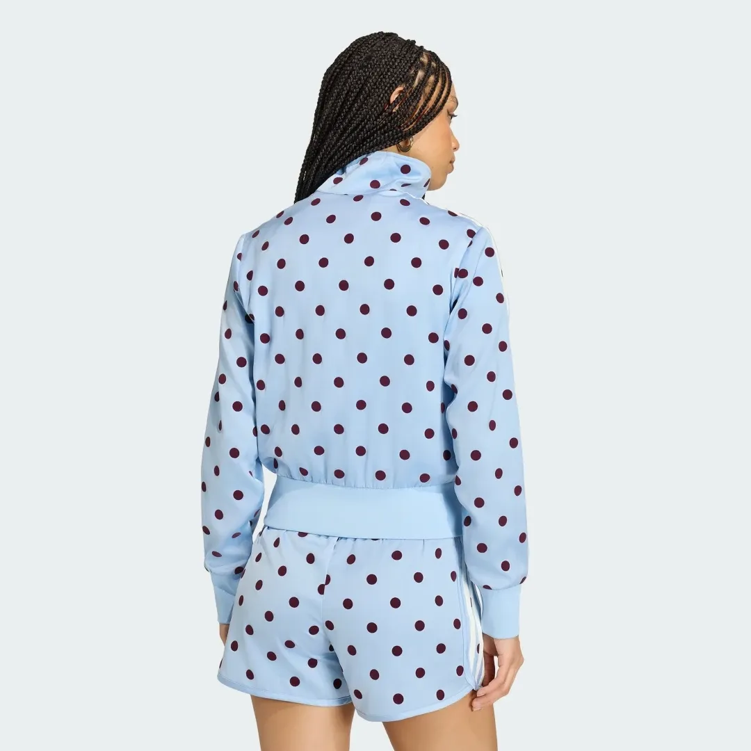 adidas Originals adidas SATIN POLKA DOTS TT Track Top | KV1167