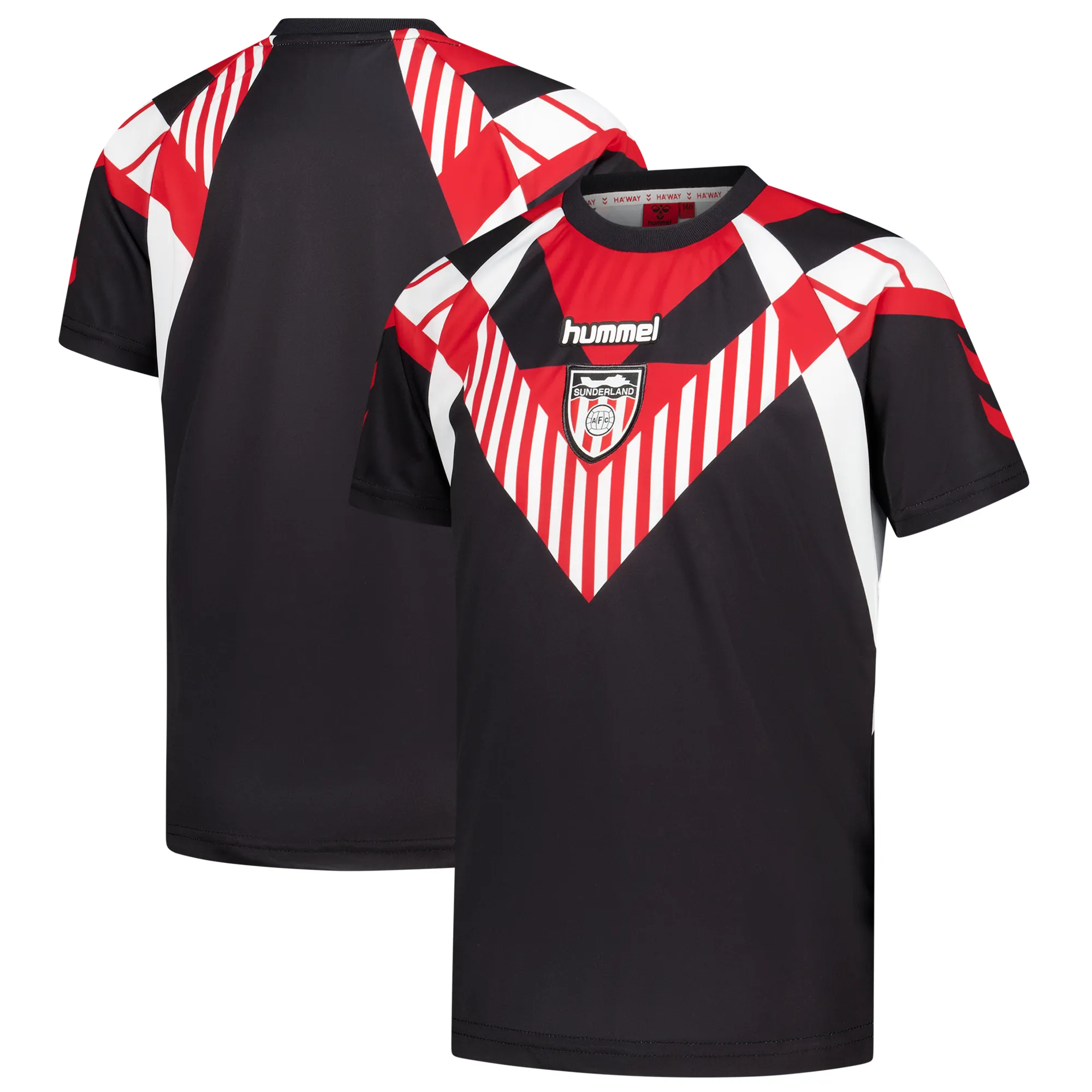 Sunderland Hummel Retro Remix Matchday Jersey - Black - Kids