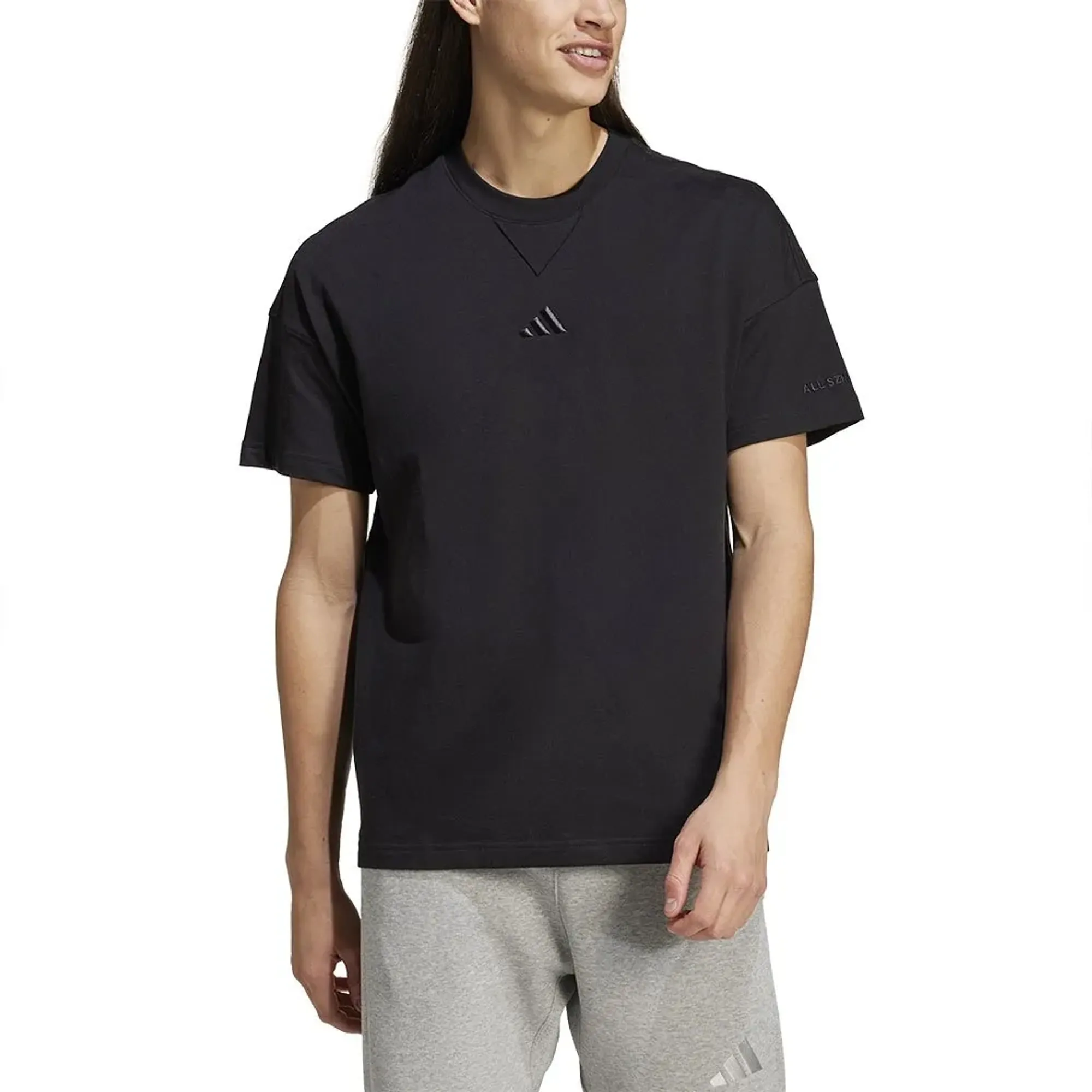 adidas  ALL SZN T-Shirt  men's T shirt in Black