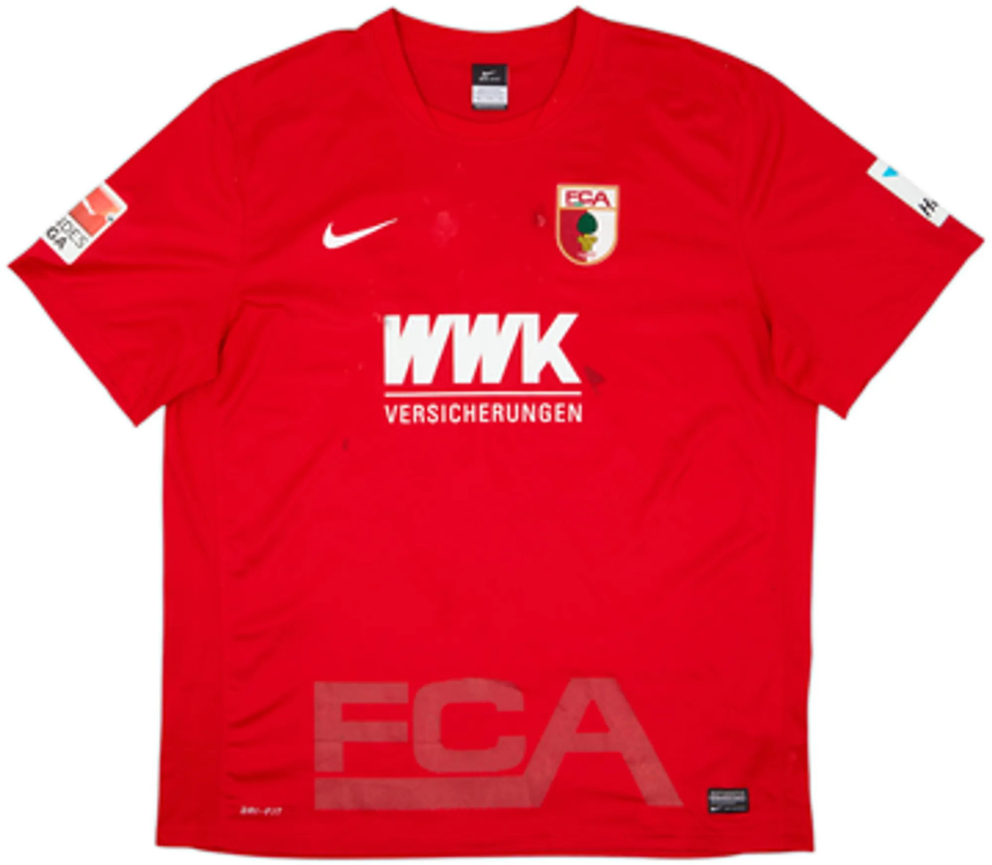 2015-16 Augsburg Away Shirt Finnbogason #27 - 5/10 - (XXL)
