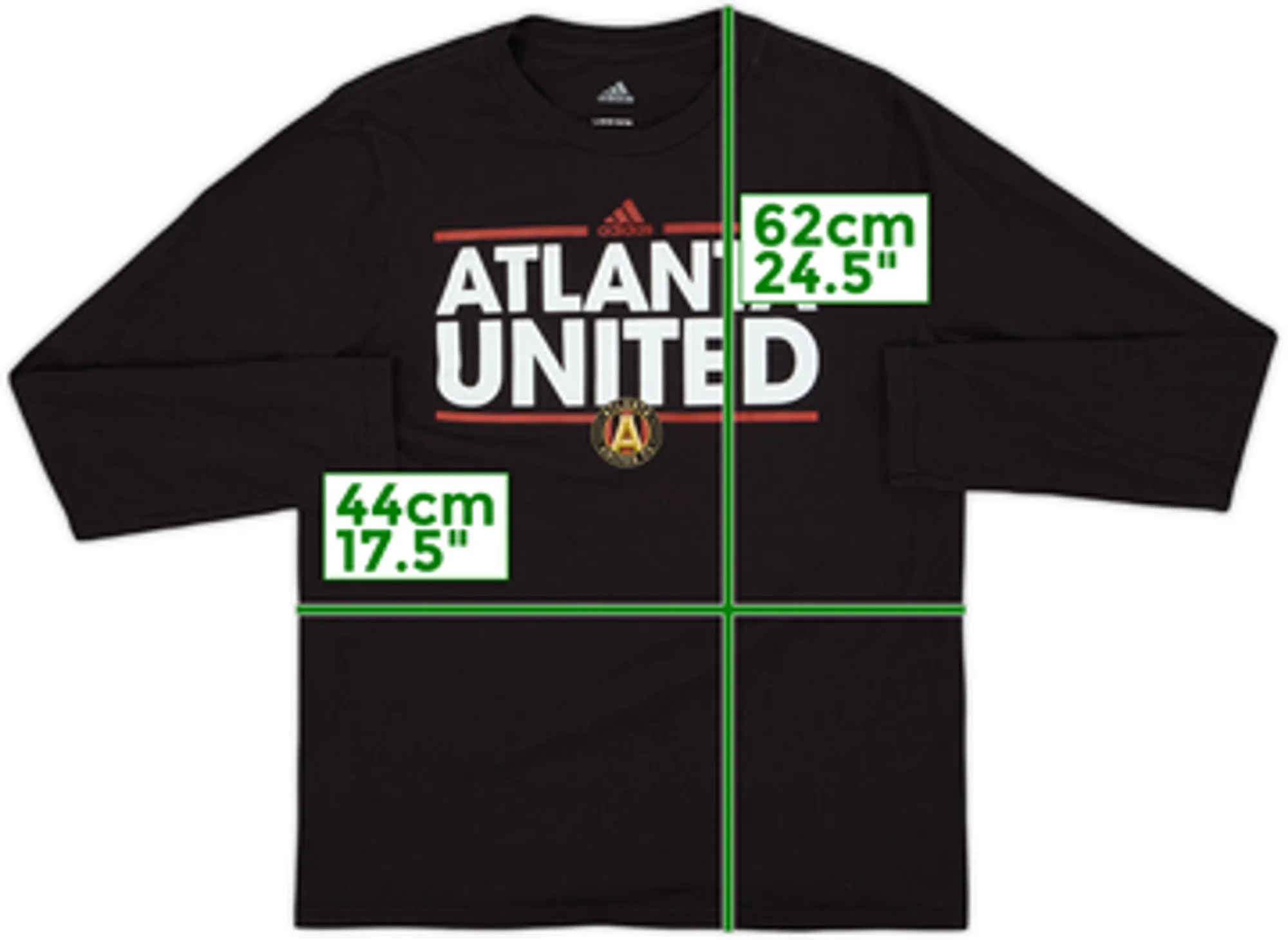 2024-25 Atlanta United adidas Cotton Tee - 9/10 - (XL.Boys)