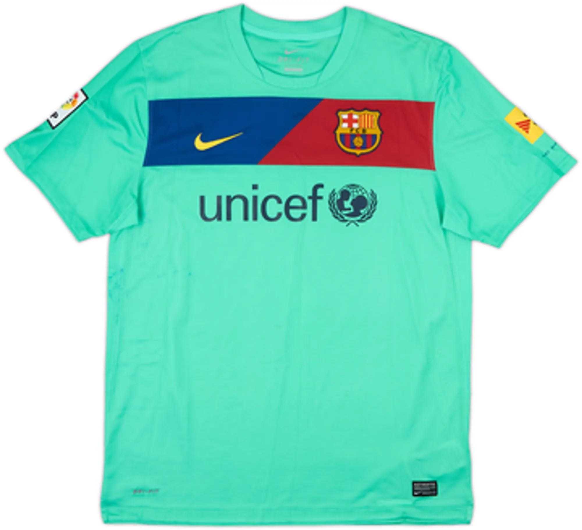 2010-11 Barcelona Away Shirt David Villa #7 - 4/10 - (L)