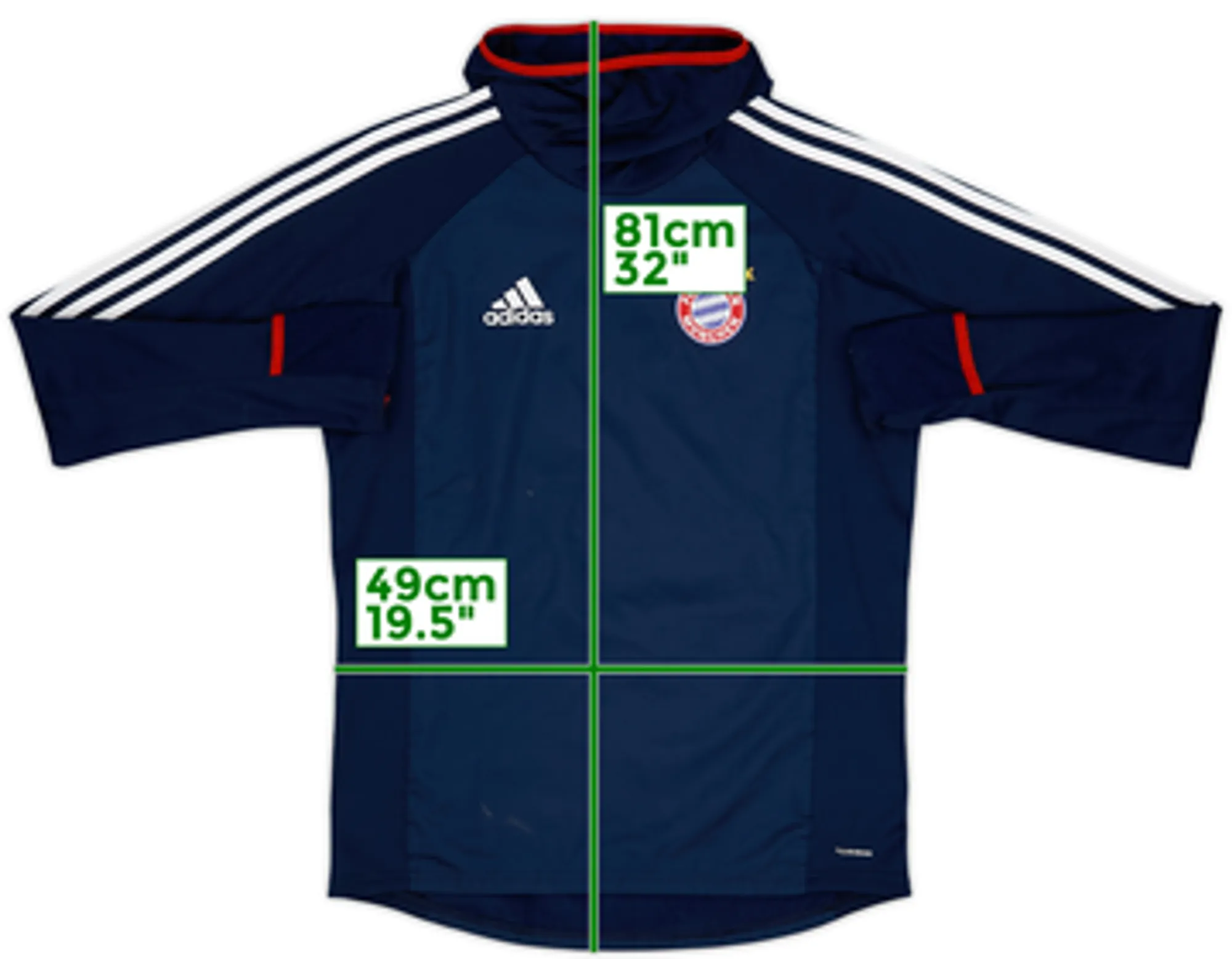 2017-18 Bayern Munich adidas Training Top - 6/10 - (S)