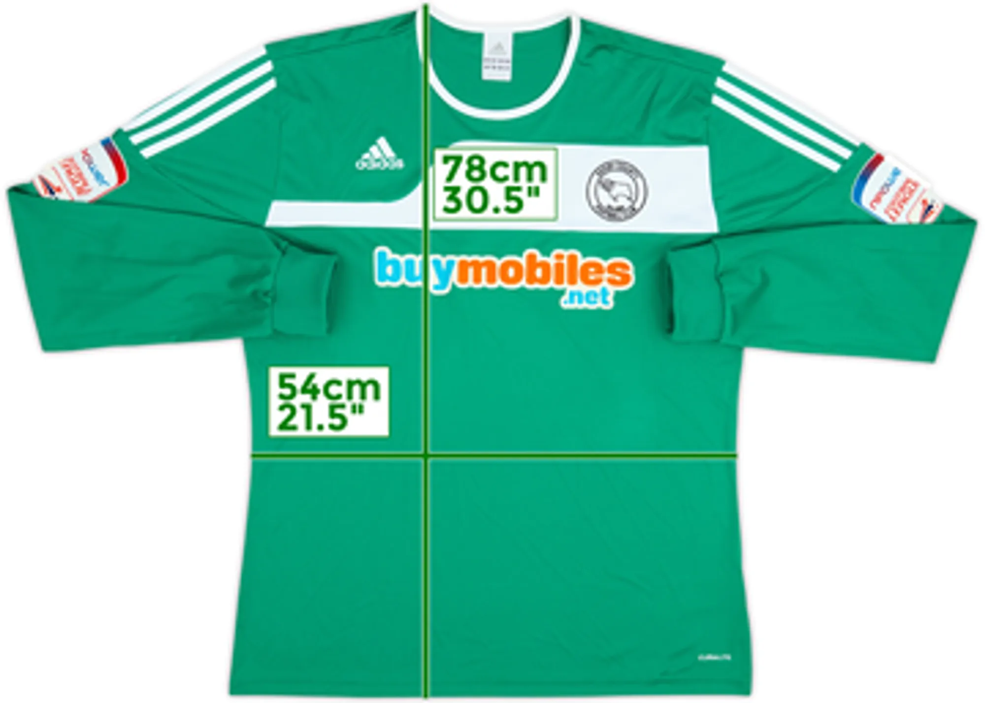 2010-11 Derby County GK Shirt - 9/10 - (L)