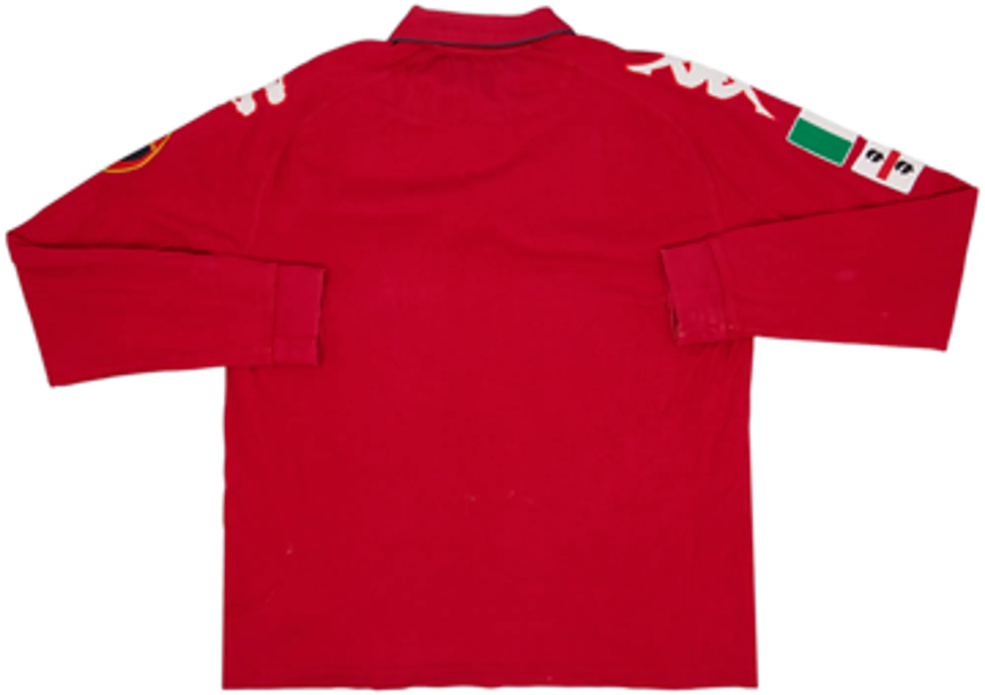 2011-12 Cagliari Kappa Polo L/S Shirt - 6/10 - (XL)