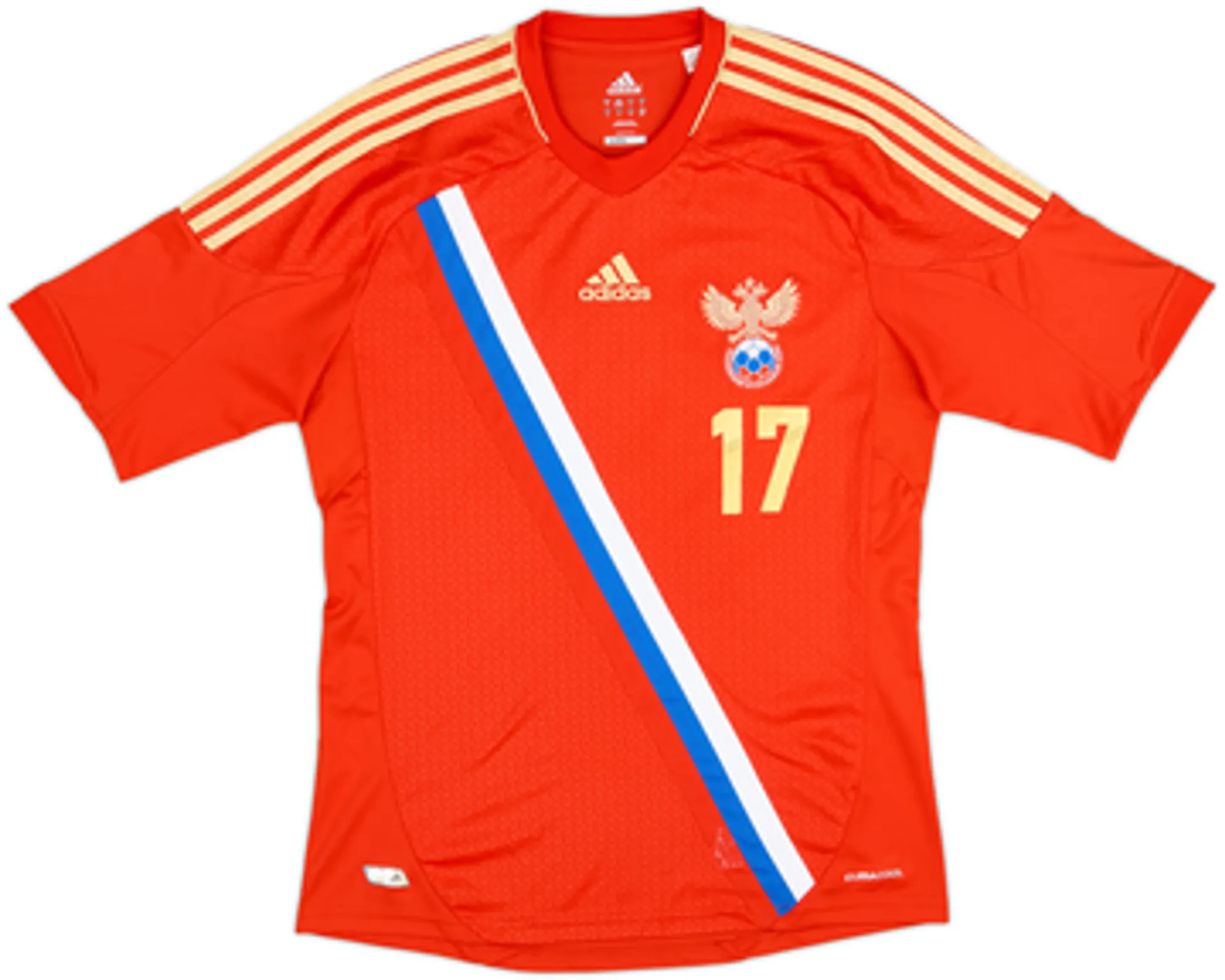 2012-14 Russia Home Shirt Dzagoev #17 - 8/10 - (S)