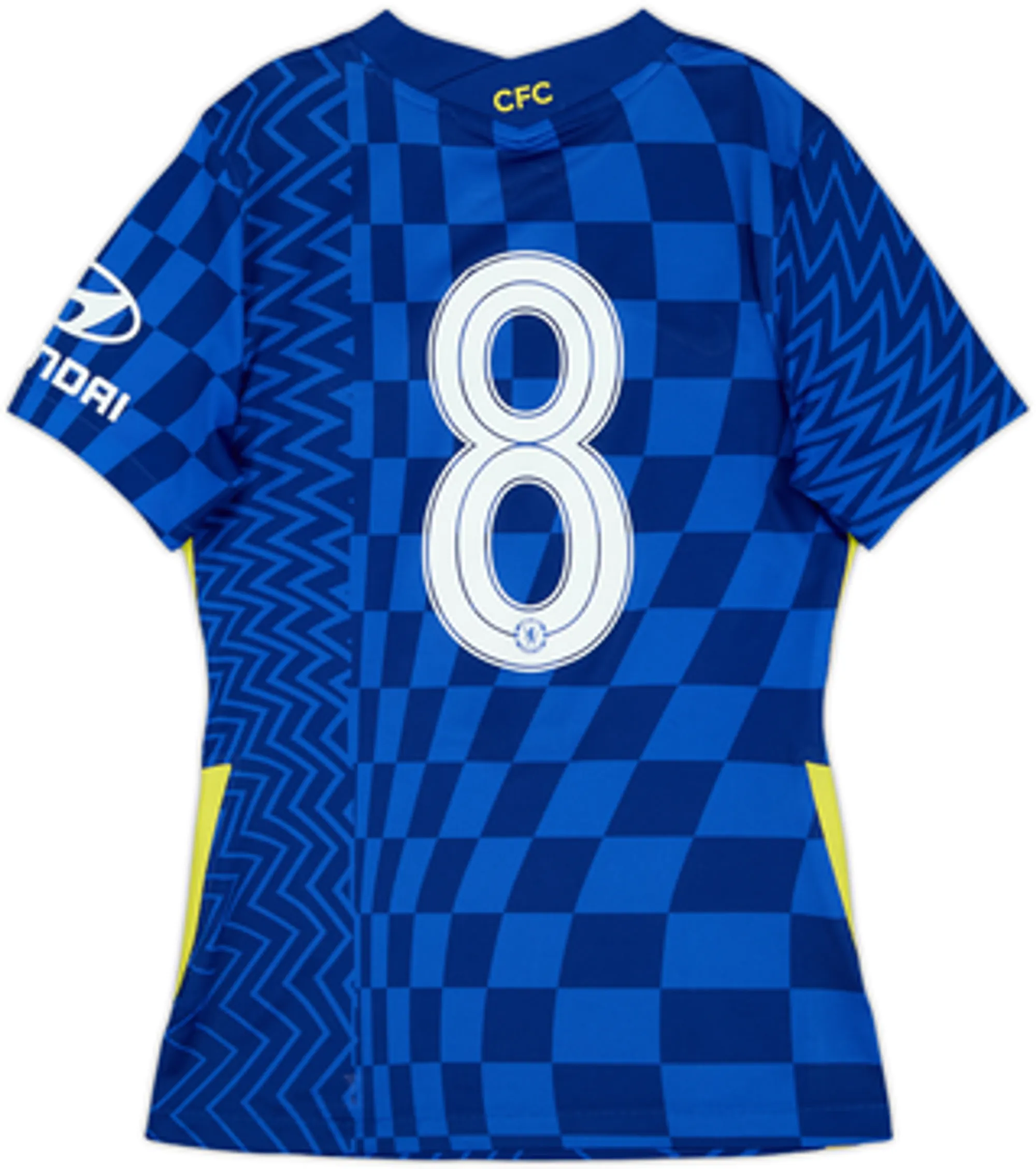 2021-22 Chelsea Authentic Home Shirt #8 - 8/10 - (S)