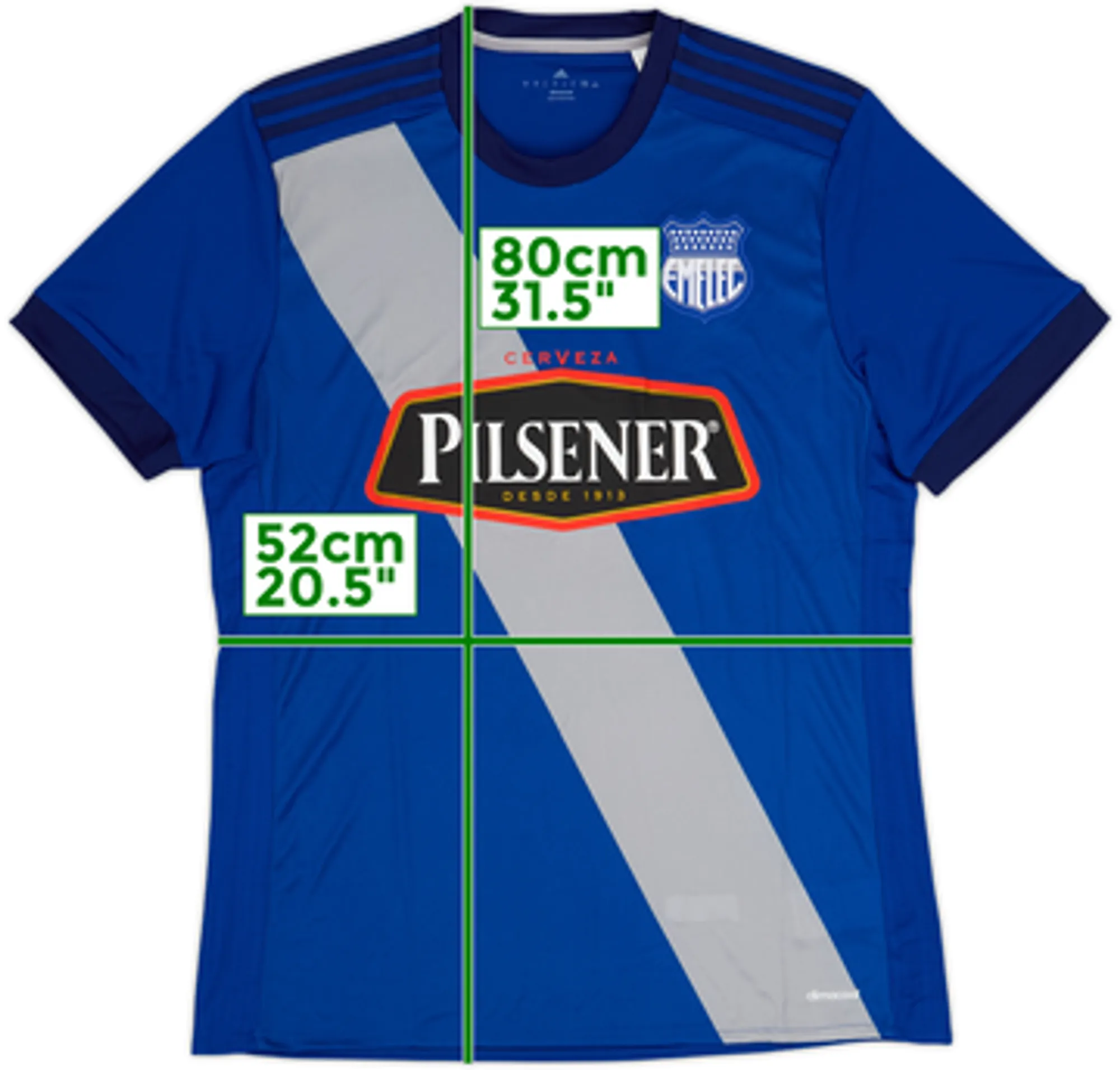 2017 Emelec Home Shirt - 10/10 - (L)