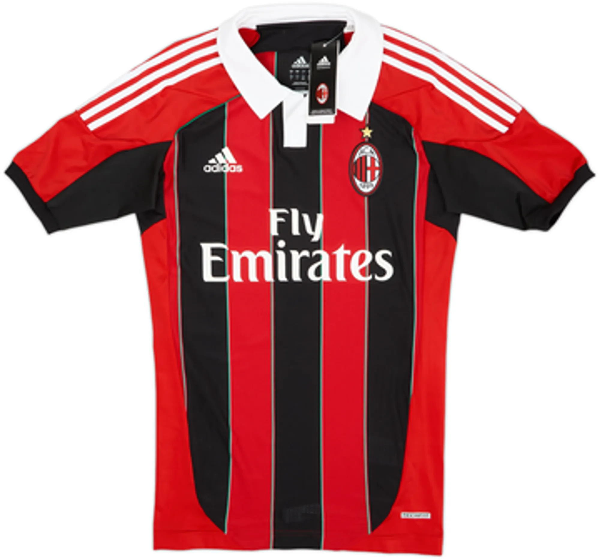 2012-13 AC Milan TechFit Player Issue Home Shirt Prince #10 (L)