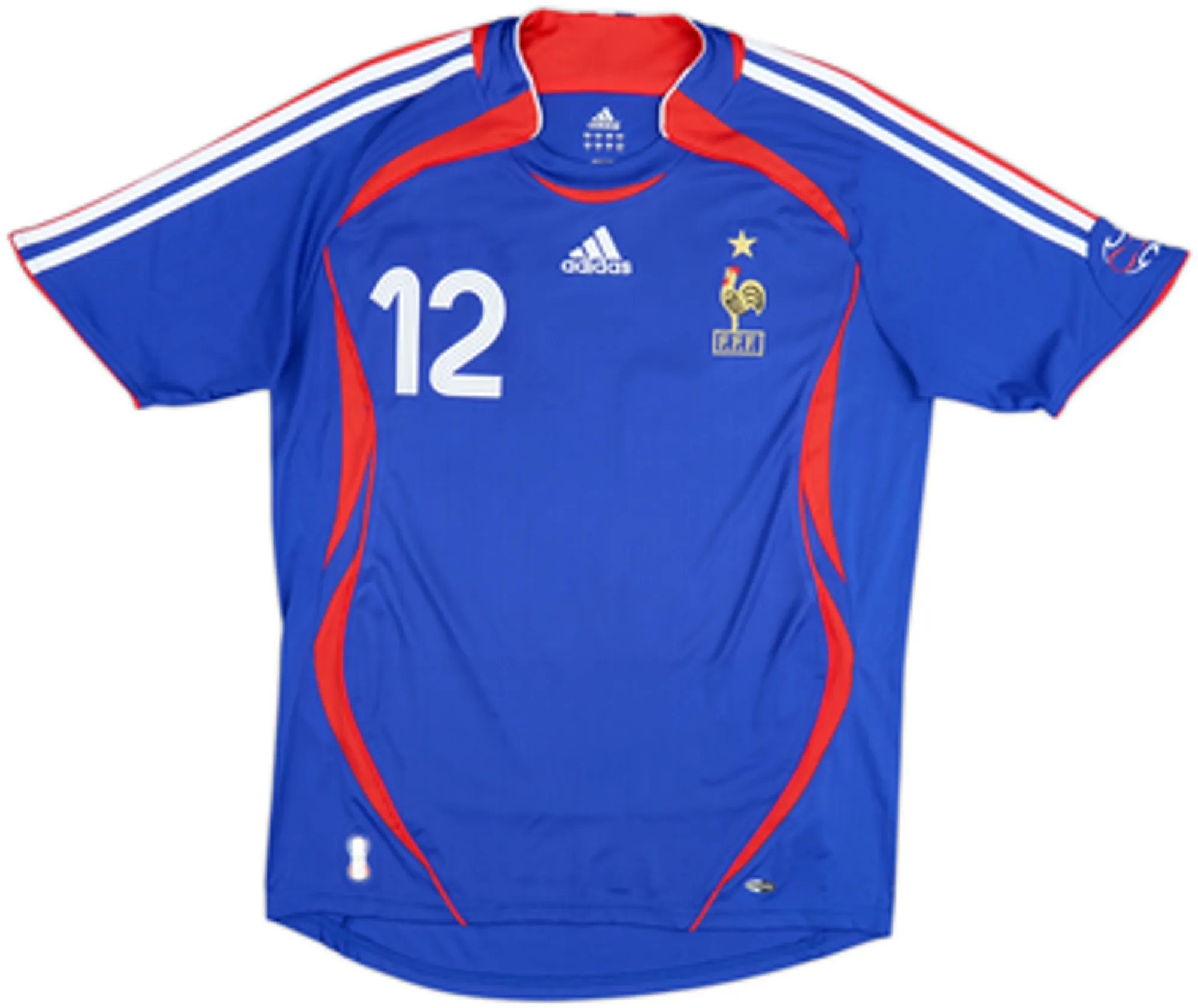 2006-07 France Home Shirt Henry #12 - 8/10 - (M)