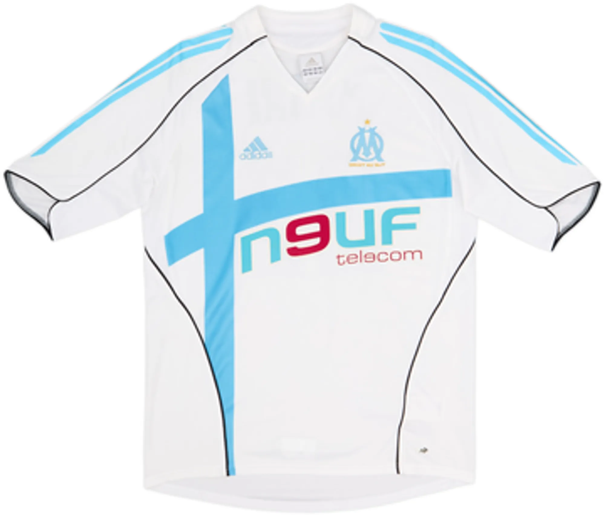 2005-06 Olympique Marseille Home Shirt Nasri #22 - 7/10 - (M)