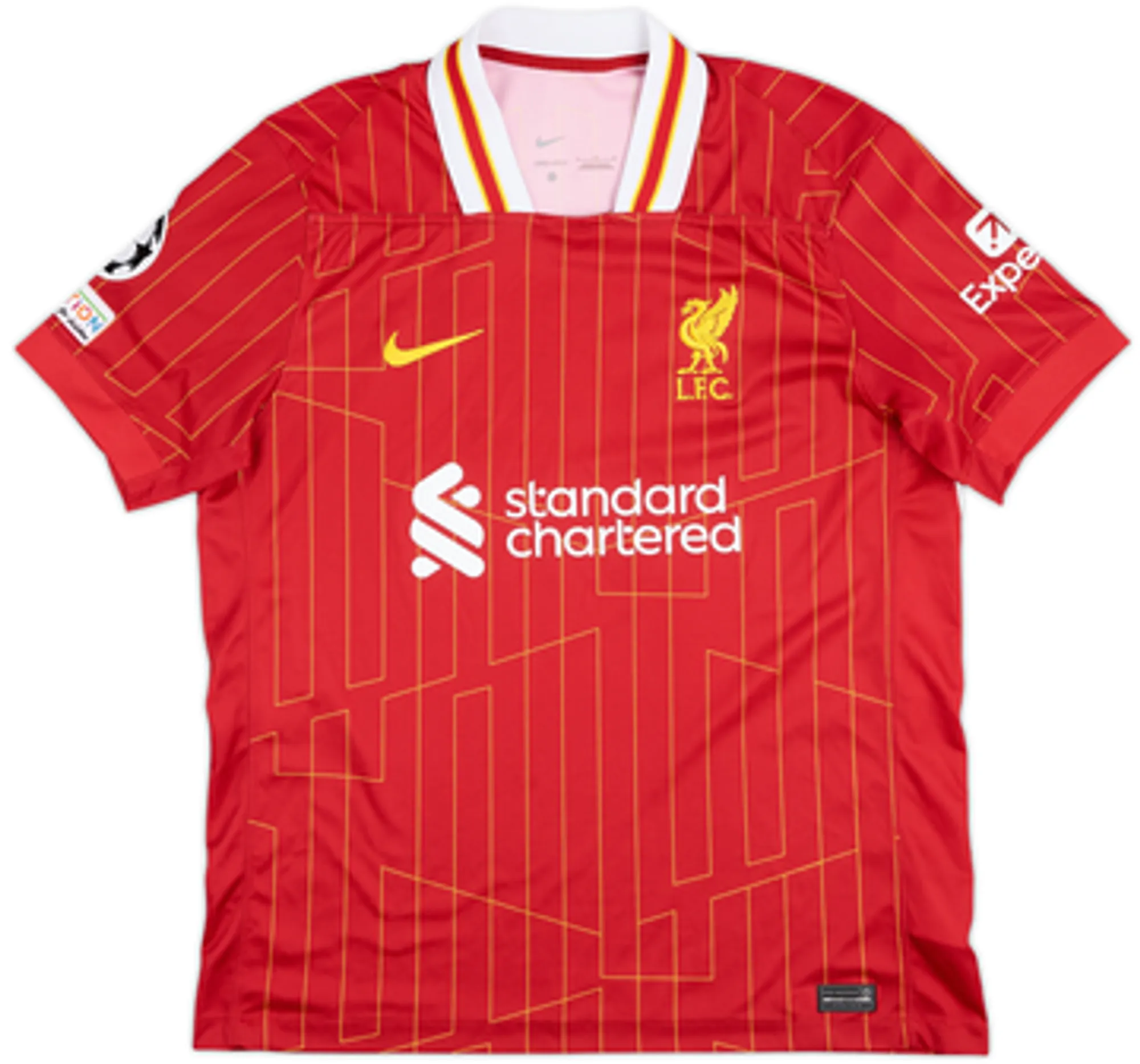 2024-25 Liverpool Home Shirt Virgil #4 - 10/10 - (L)