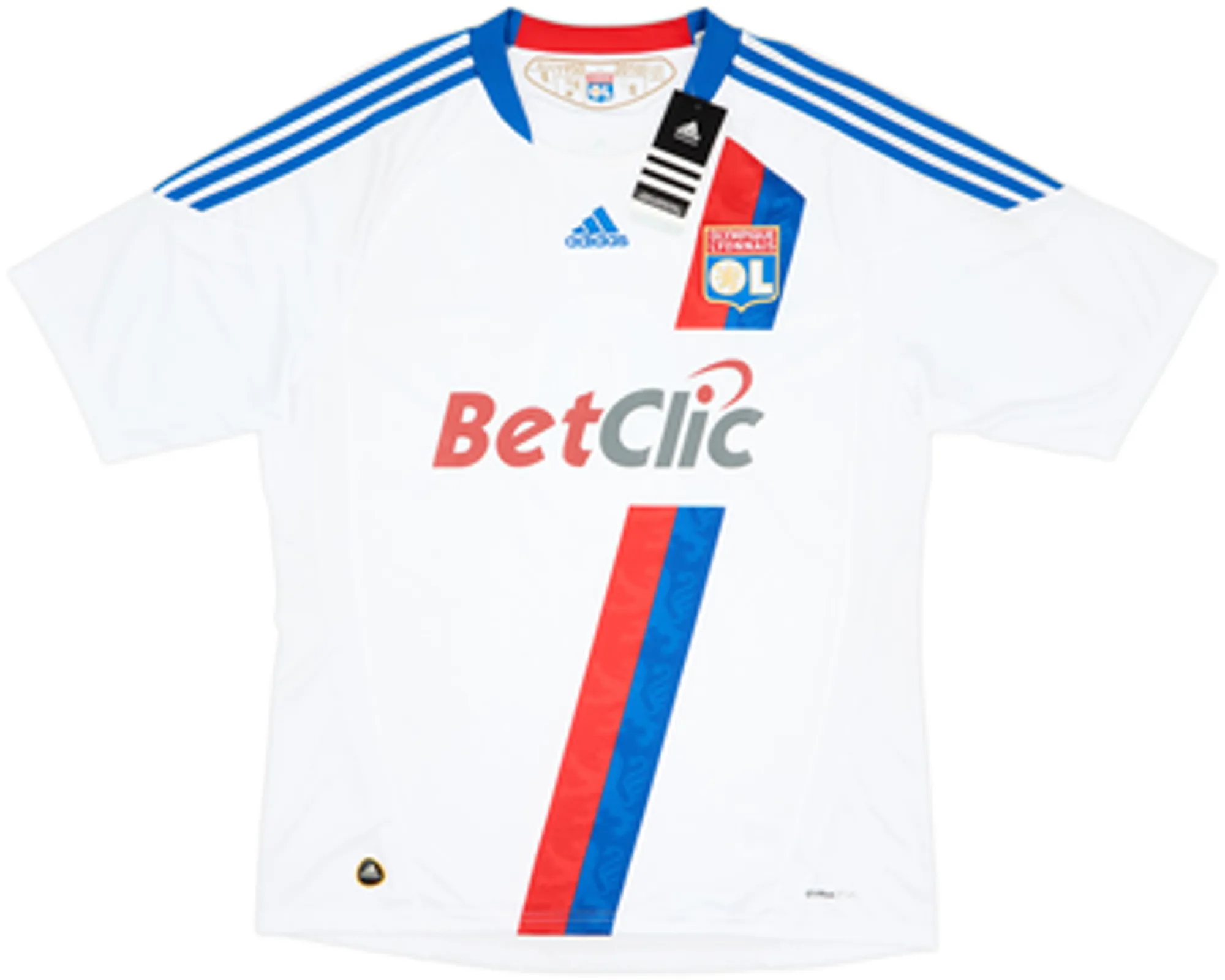 2010-11 Lyon Home Shirt Lisandro #9 (L)