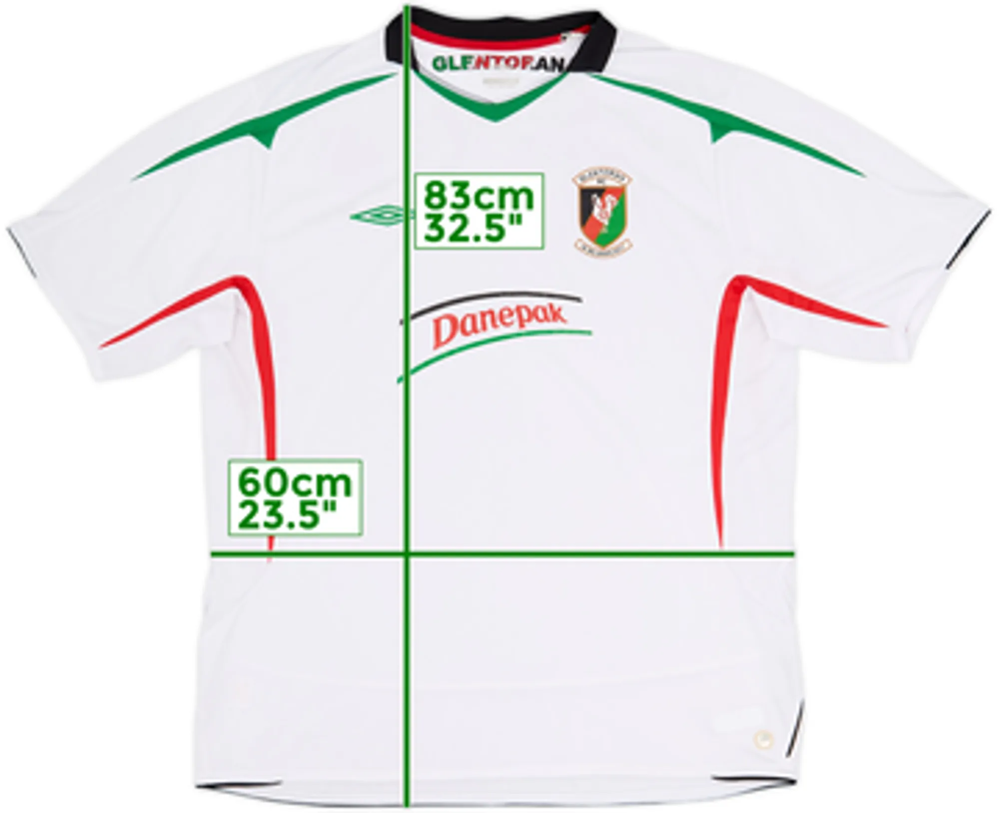 2006-07 Glentoran Away Shirt - 8/10 - (XXL)