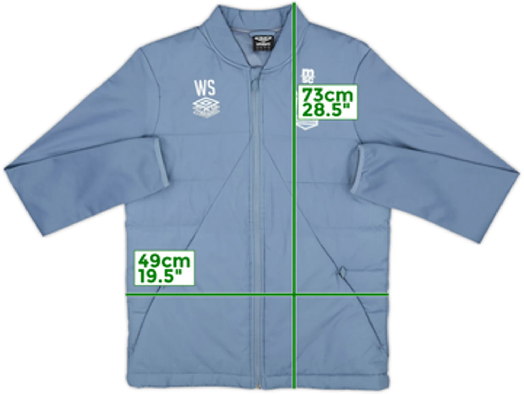 2023-24 Ipswich Staff Issue Umbro Track Jacket WS - 7/10 - (M)