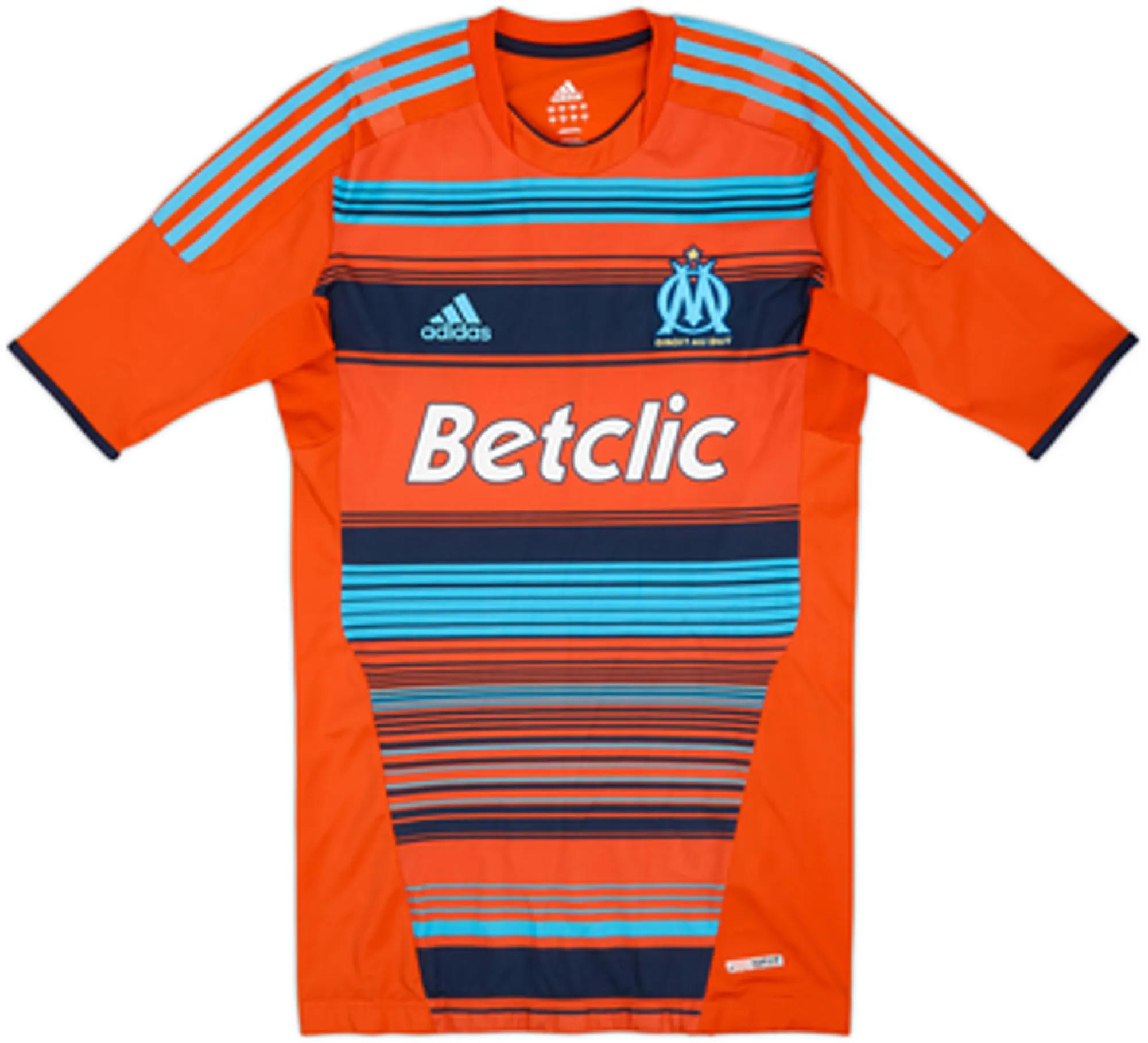 2011-12 Olympique Marseille Player Issue TechFit Third Shirt Remy #11 - 9/10 - (L)