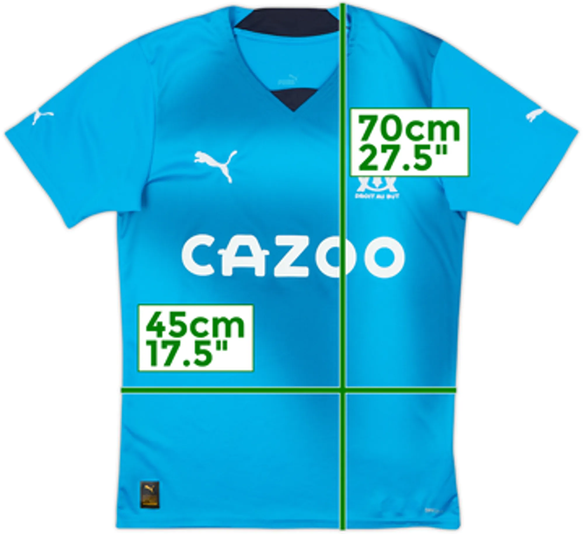 2022-23 Olympique Marseille Third Shirt - 9/10 - (S)