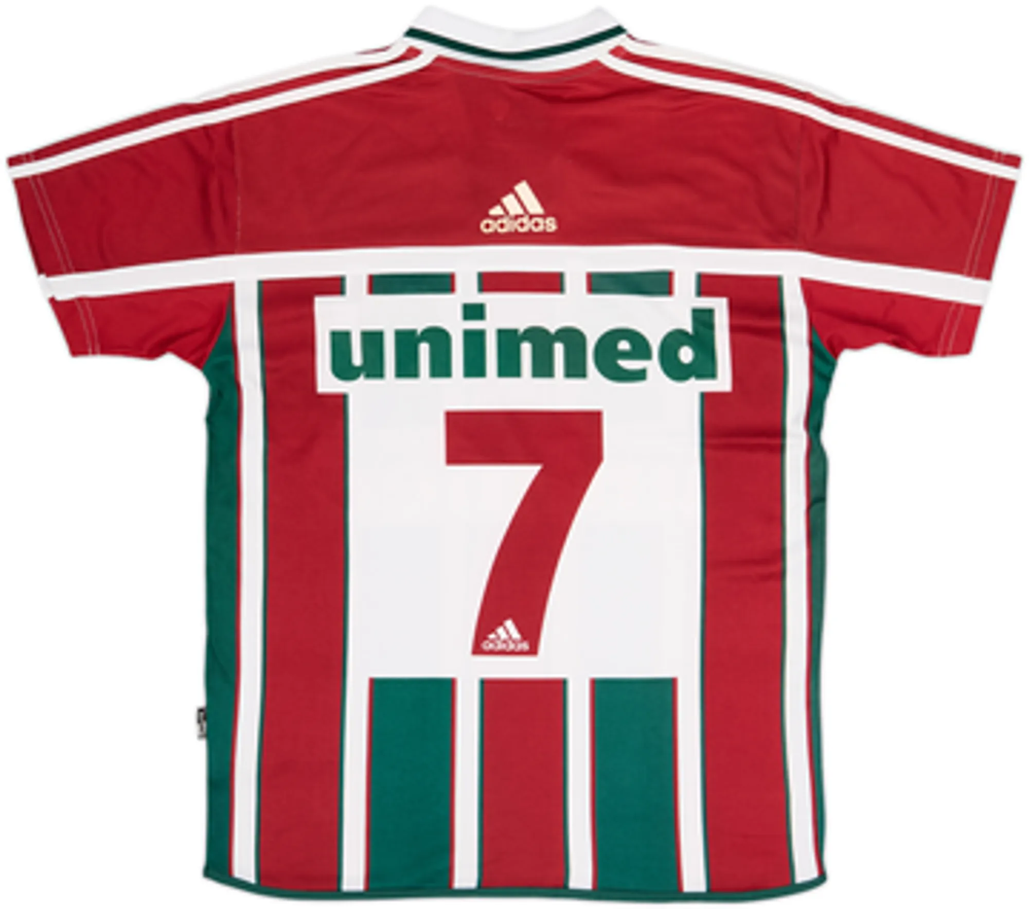 2001-03 Fluminense Home Shirt #7 - 6/10 - (L)