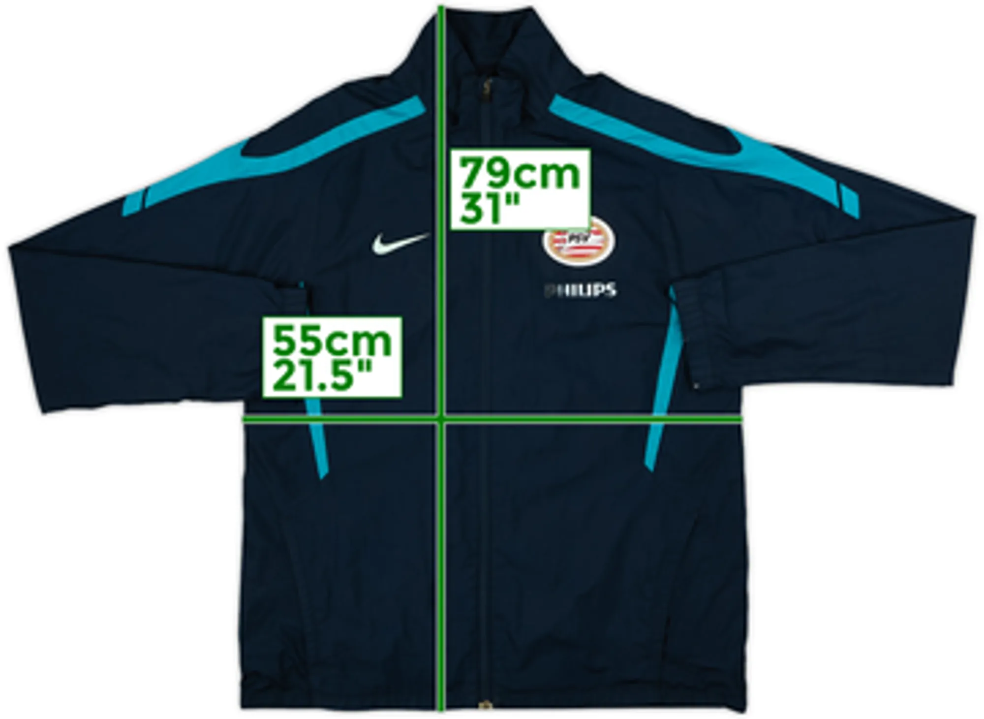 2010-11 PSV Nike Track Jacket - 5/10 - (M)