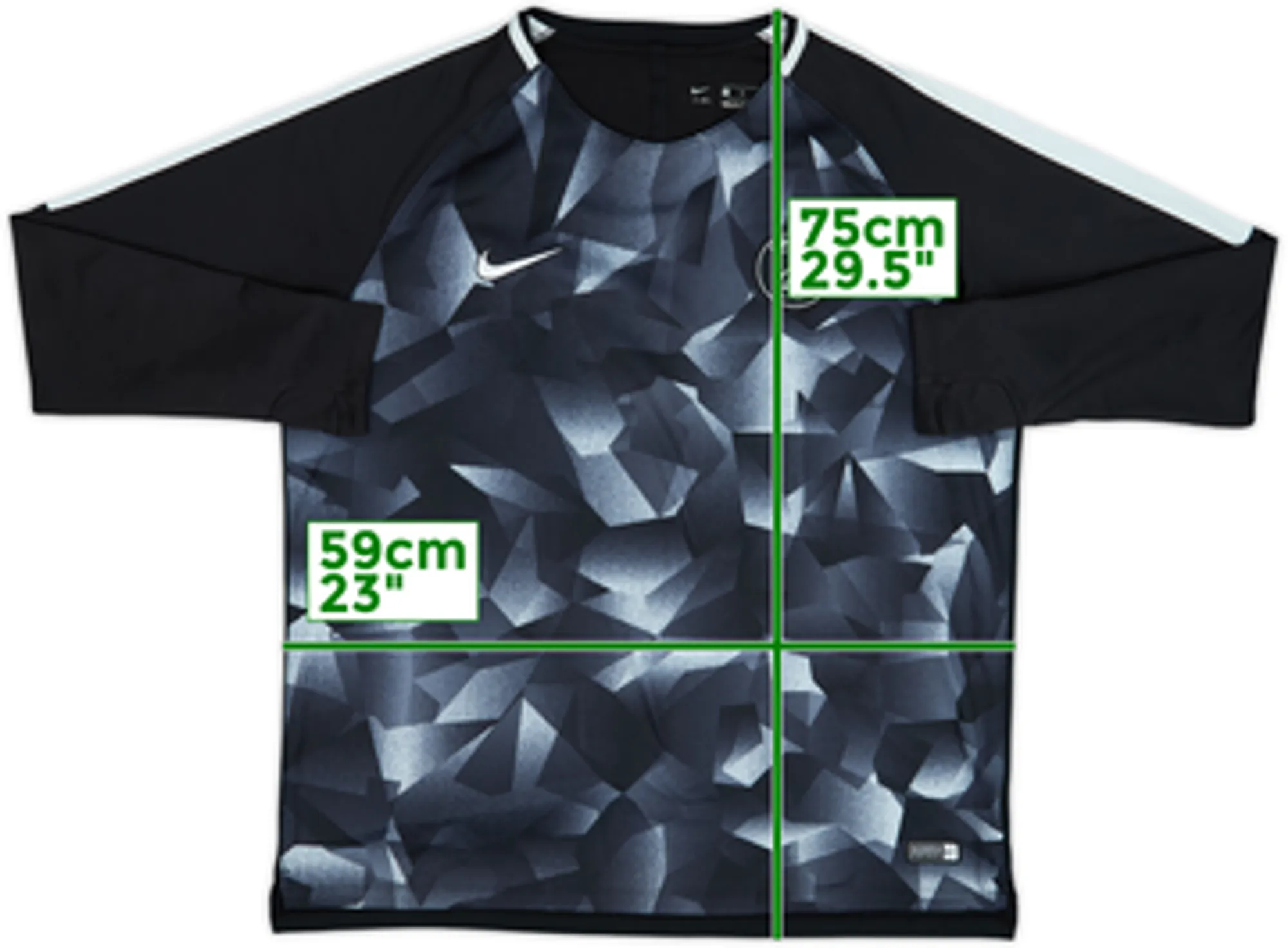 2017-18 Paris Saint-Germain Nike Training L/S Top - 9/10 - (XL)