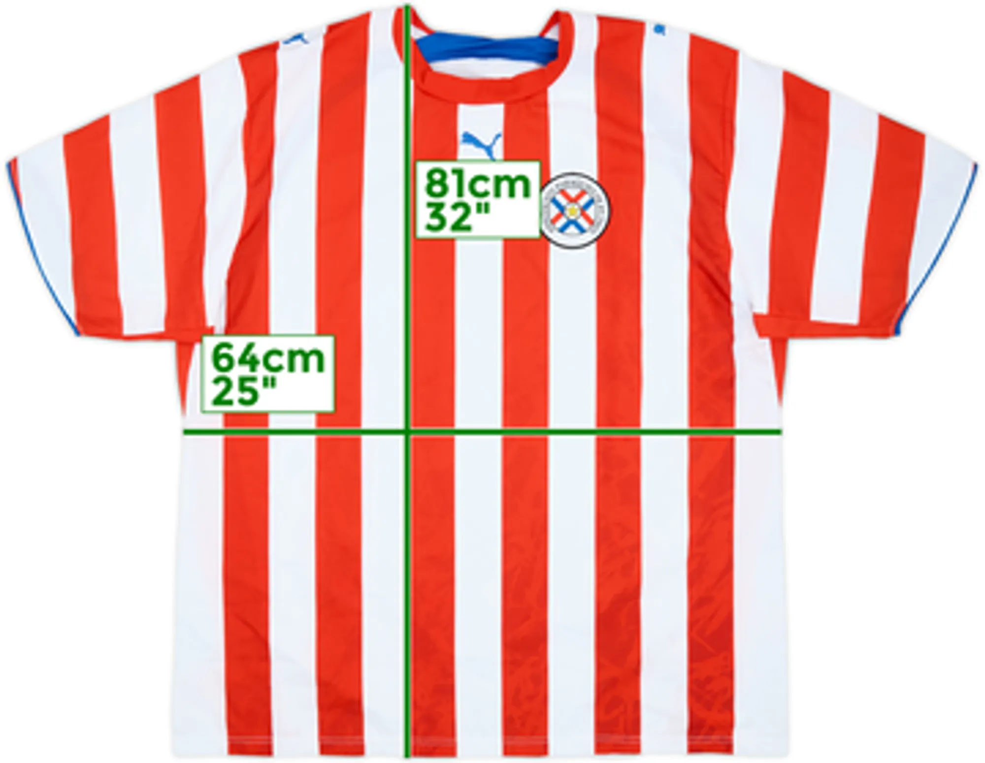 2006-07 Paraguay Home Shirt - 10/10 - (XXL)
