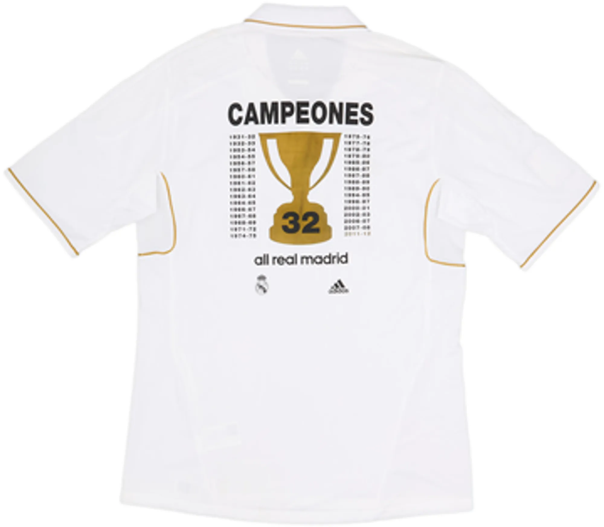 2011-12 Real Madrid 'Campeones' Home Shirt - 6/10 - (M)