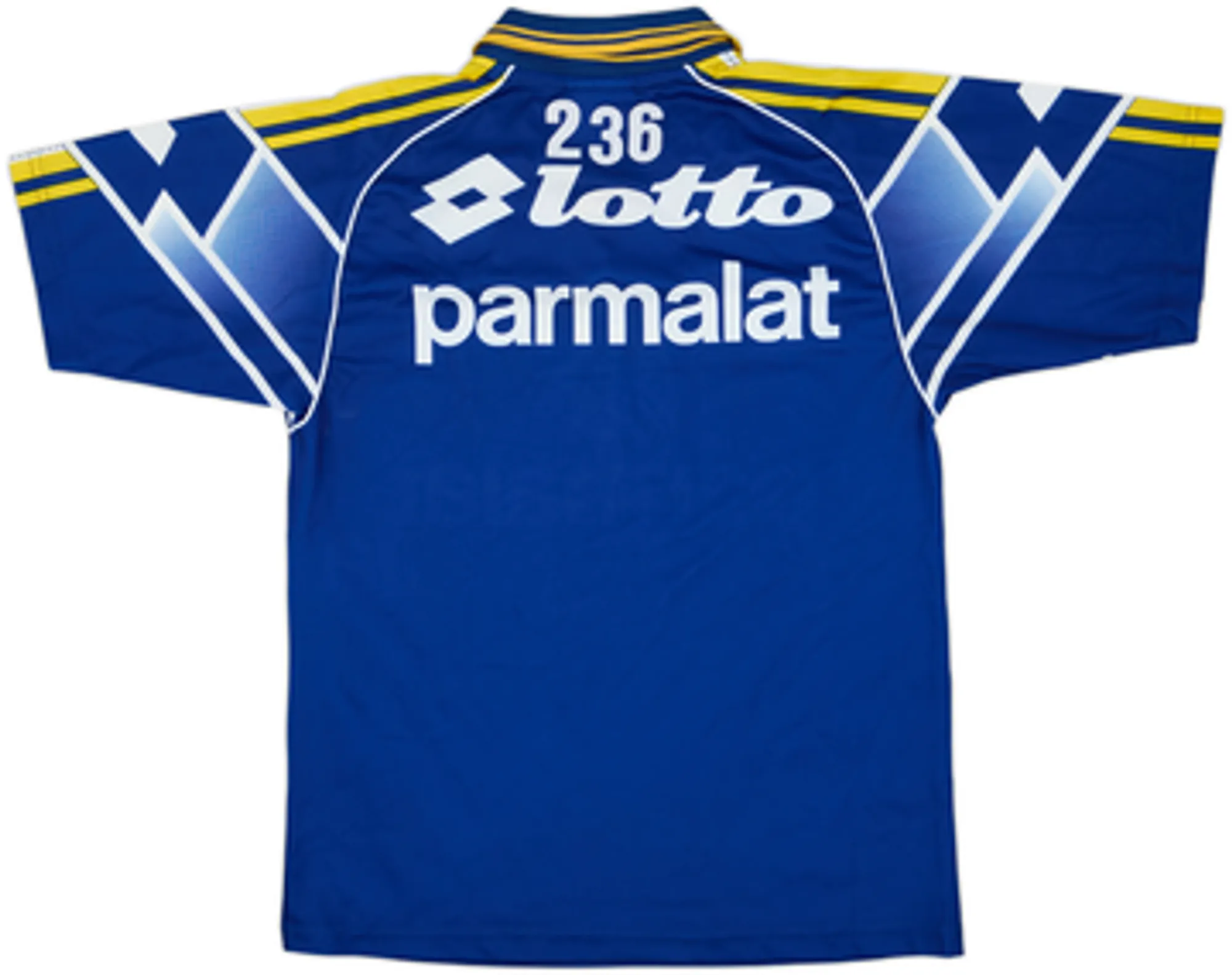 1998-99 Parma Lotto Player Issue Training Shirt #236 - 8/10 - (S)