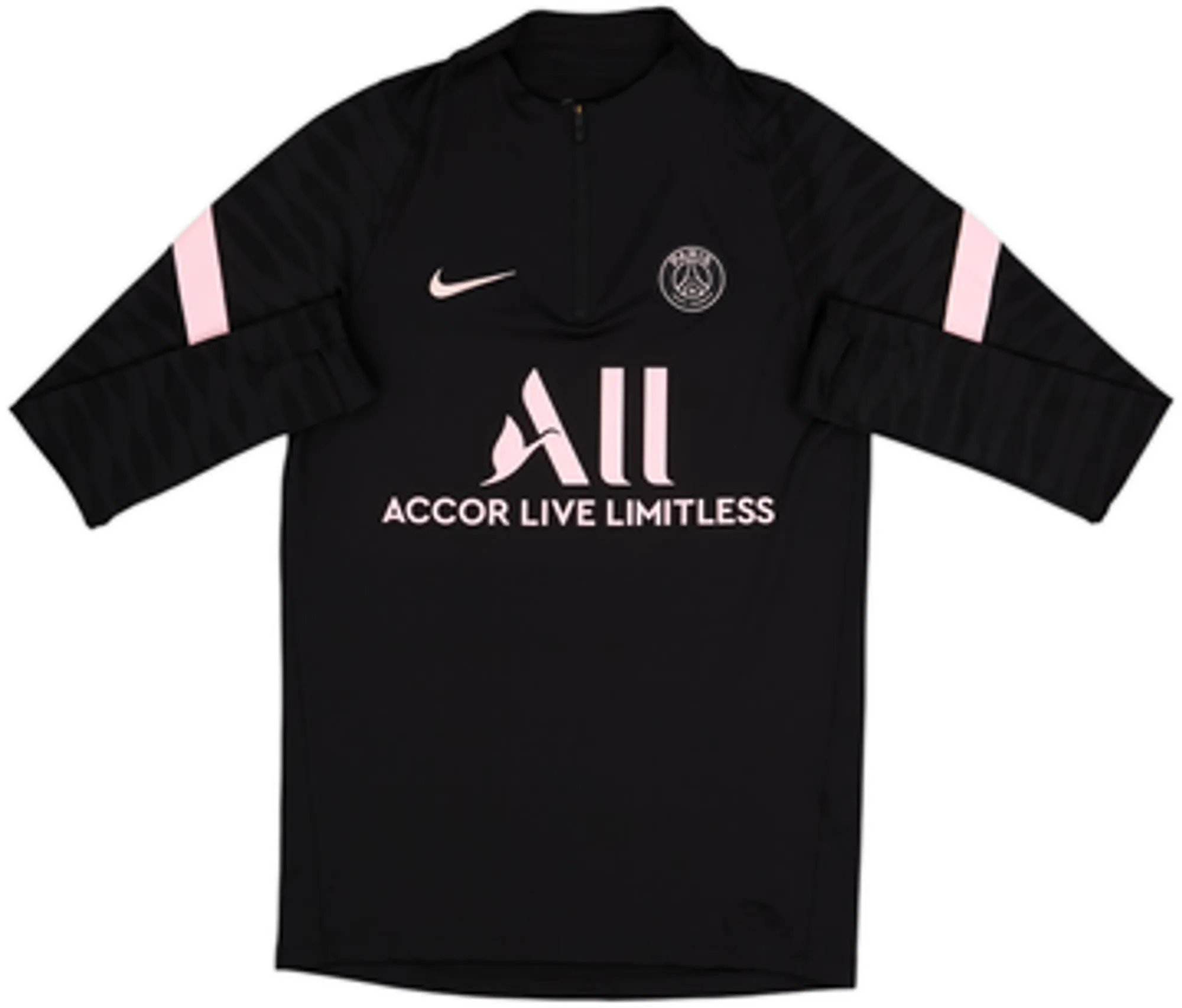 2021-22 Paris Saint-Germain Nike 1/4 Zip Drill Top & Shorts - 6/10 - (S)