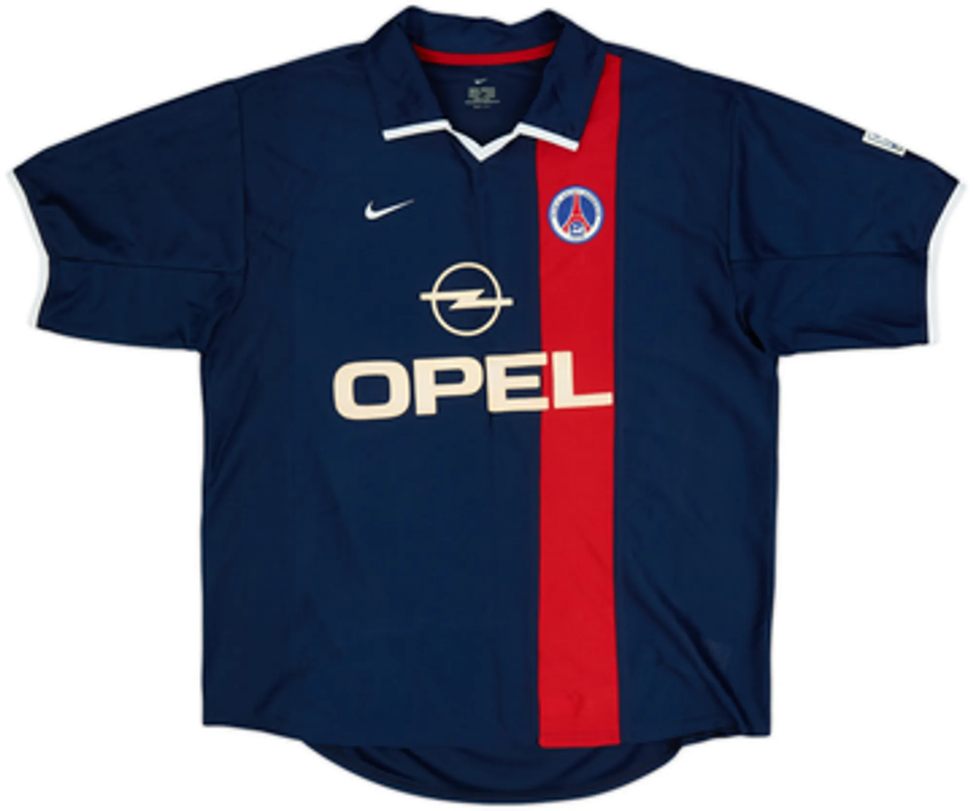 2001-02 Paris Saint-Germain Home Shirt Ronaldinho #21 - 8/10 - (L)