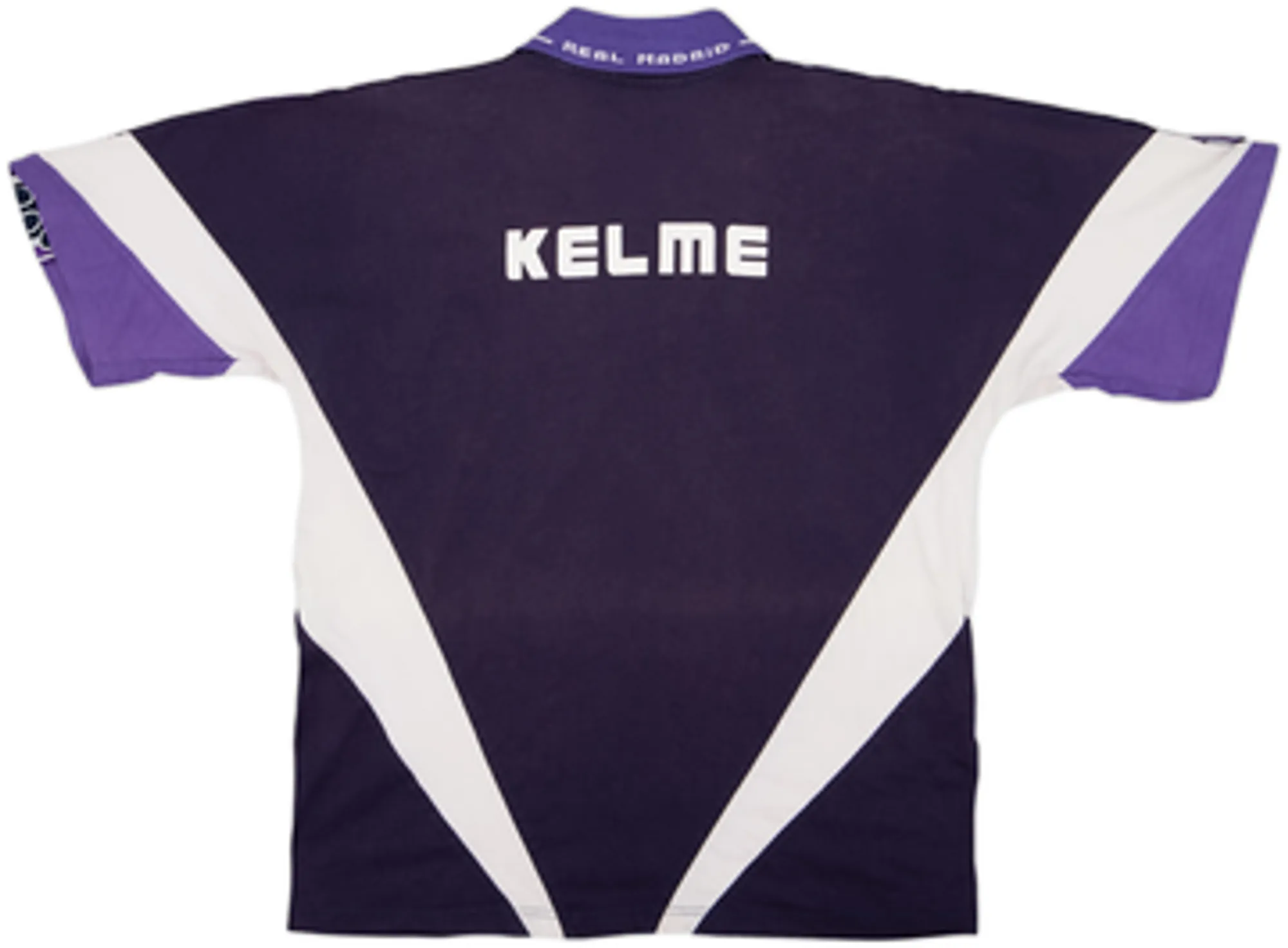 1996-97 Real Madrid Kelme Polo Shirt - 7/10 - (L)