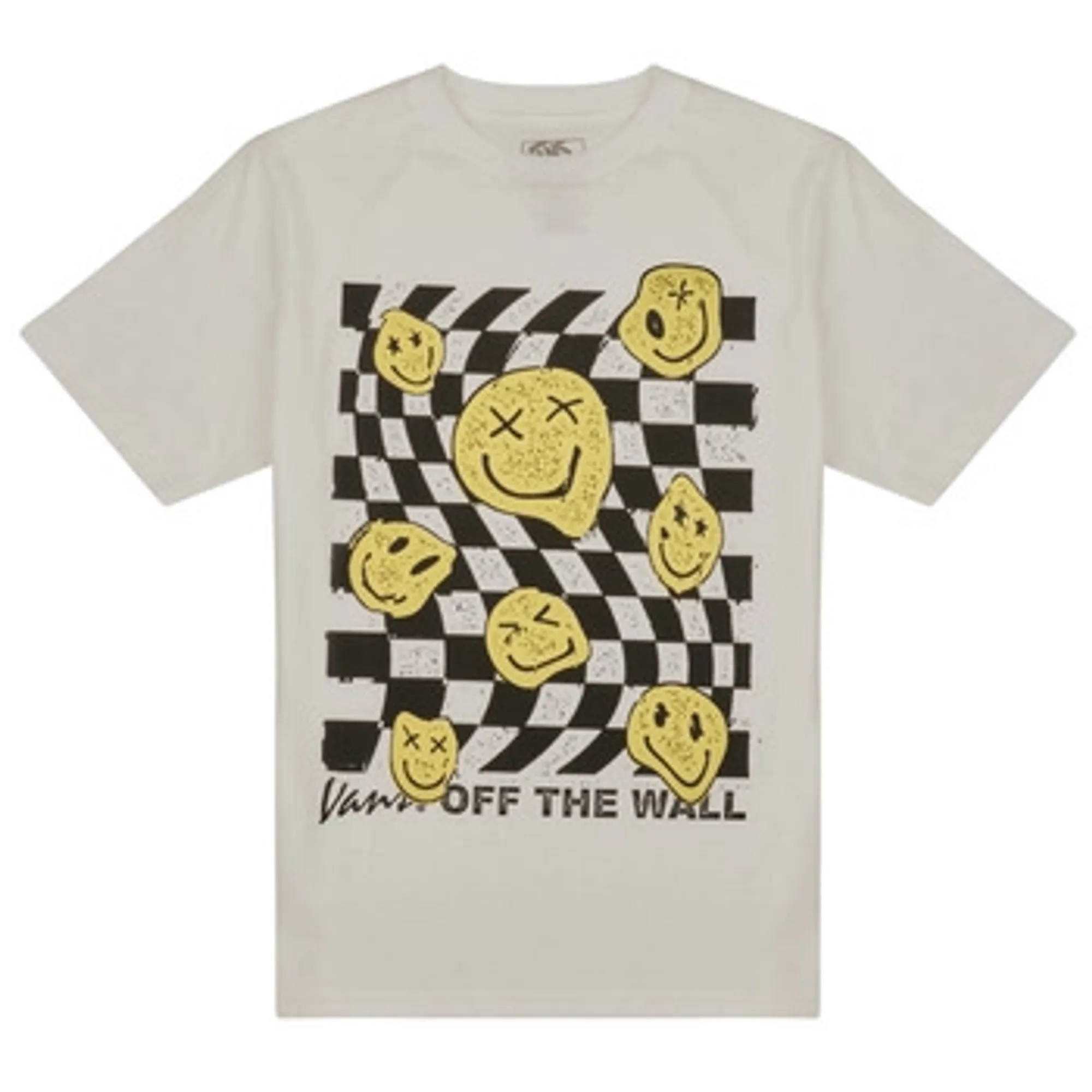 Vans  TWISTED JOY SS  boys's Children's T shirt in White