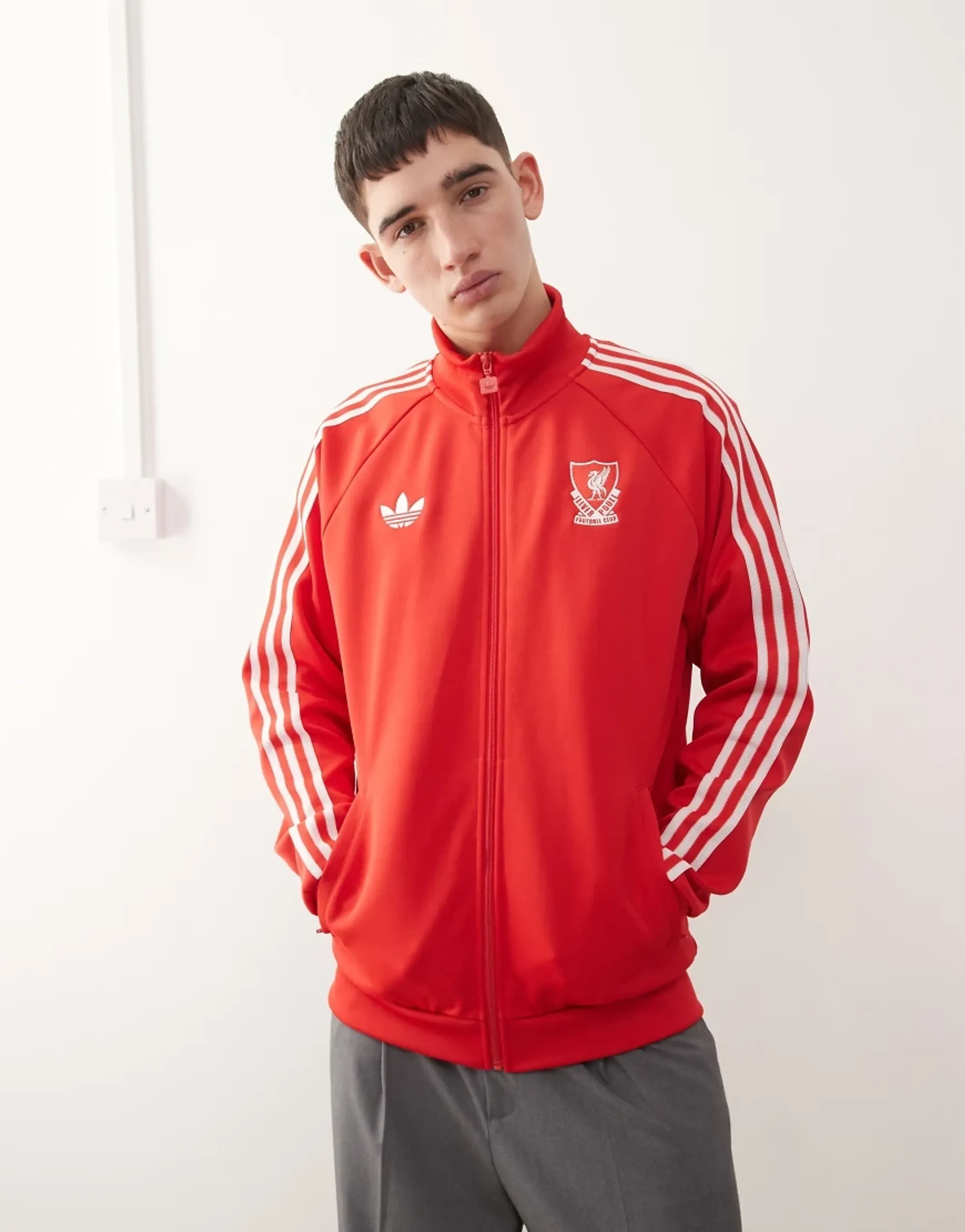 adidas Originals Liverpool FC OG Track Top - Red - Mens