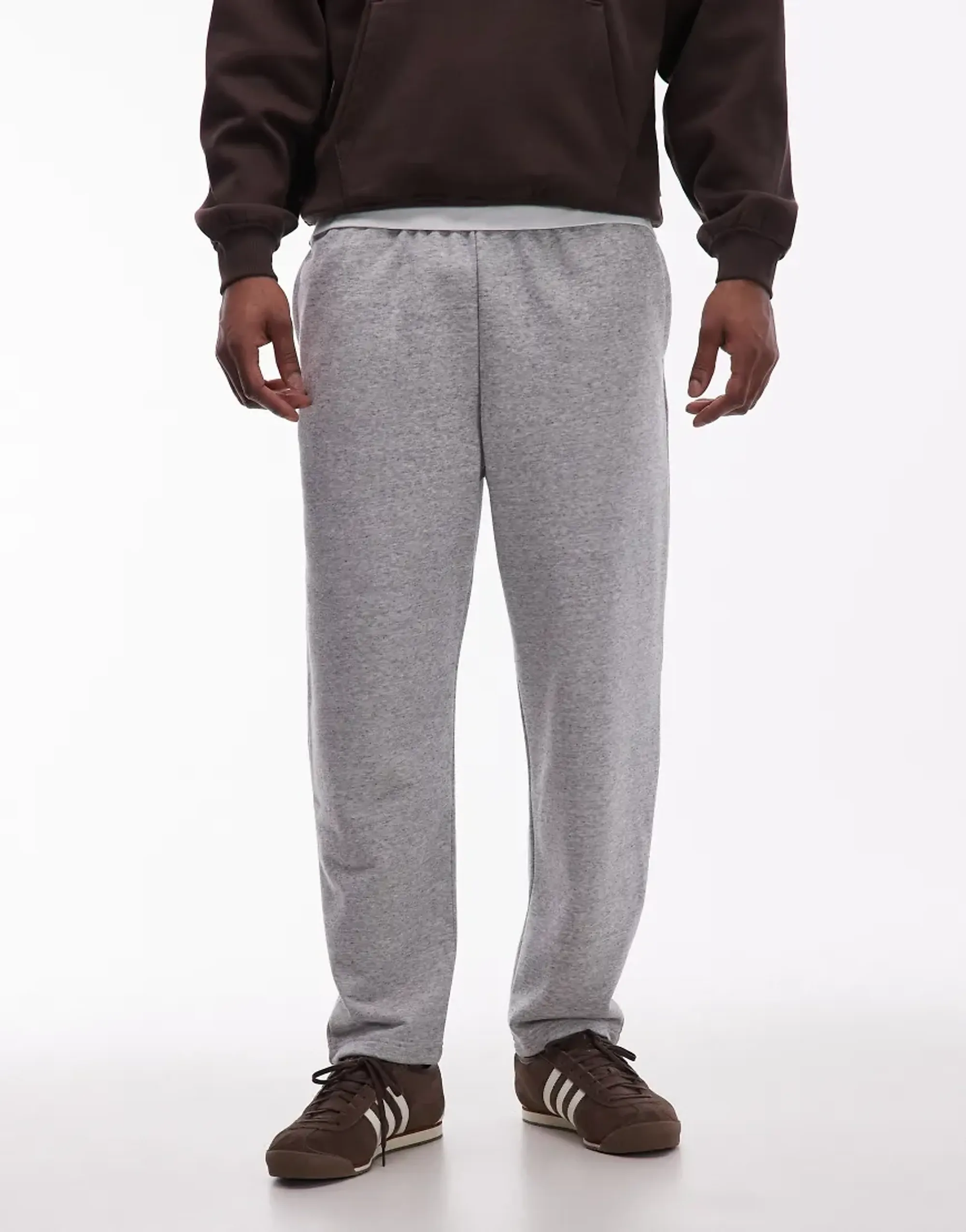 Champion Icons Straight Leg Joggers In Grey