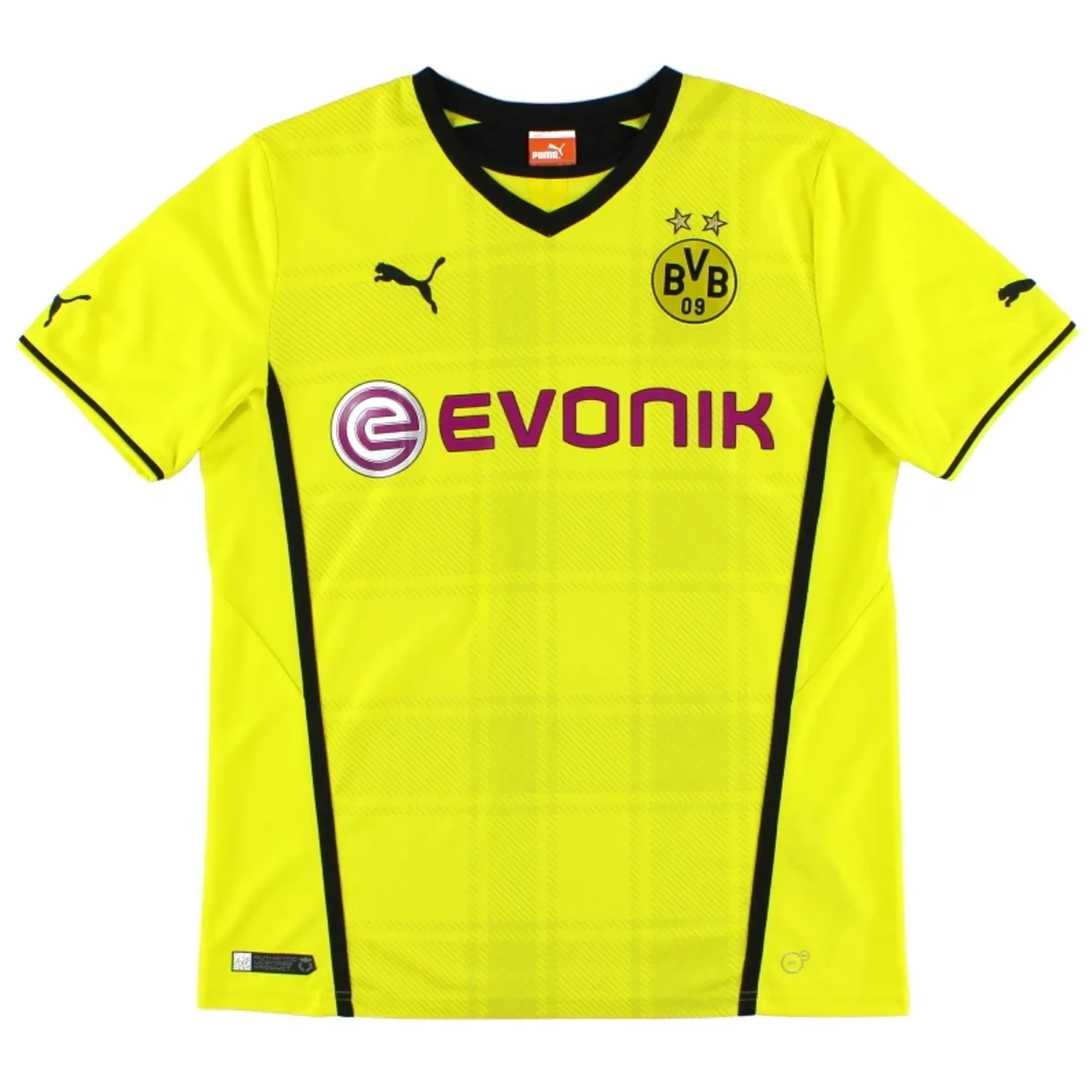 2013-14 Borussia Dortmund Puma Home Shirt L - Dortmund / Excellent 