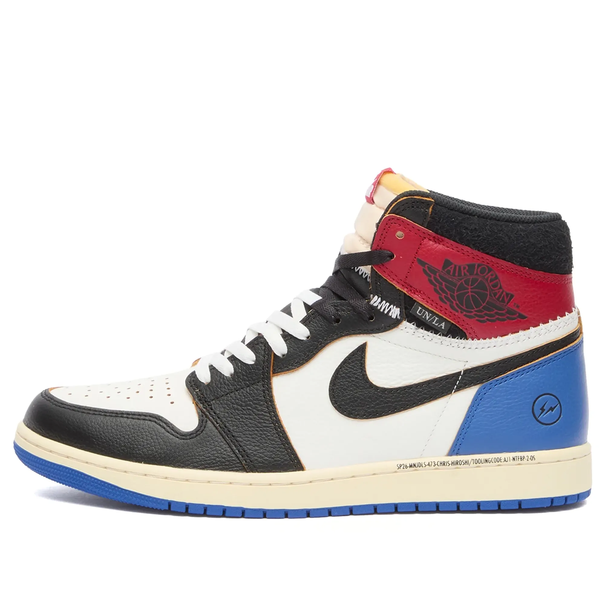 Nike Jordan X UNION LA x Fragment AIR JORDAN 1 RETRO HI OG SP