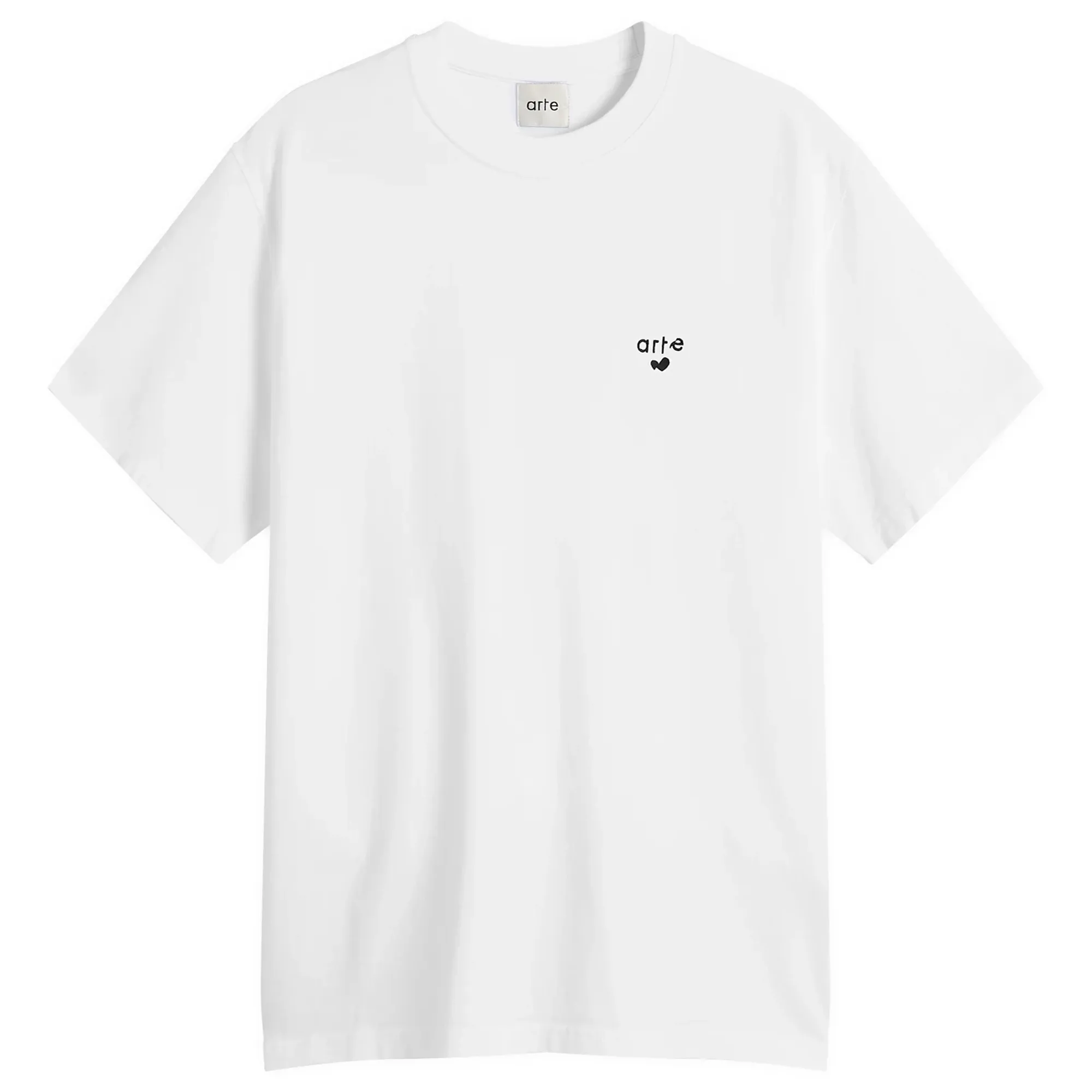 Arte Men's Heart Logo T-Shirt White
