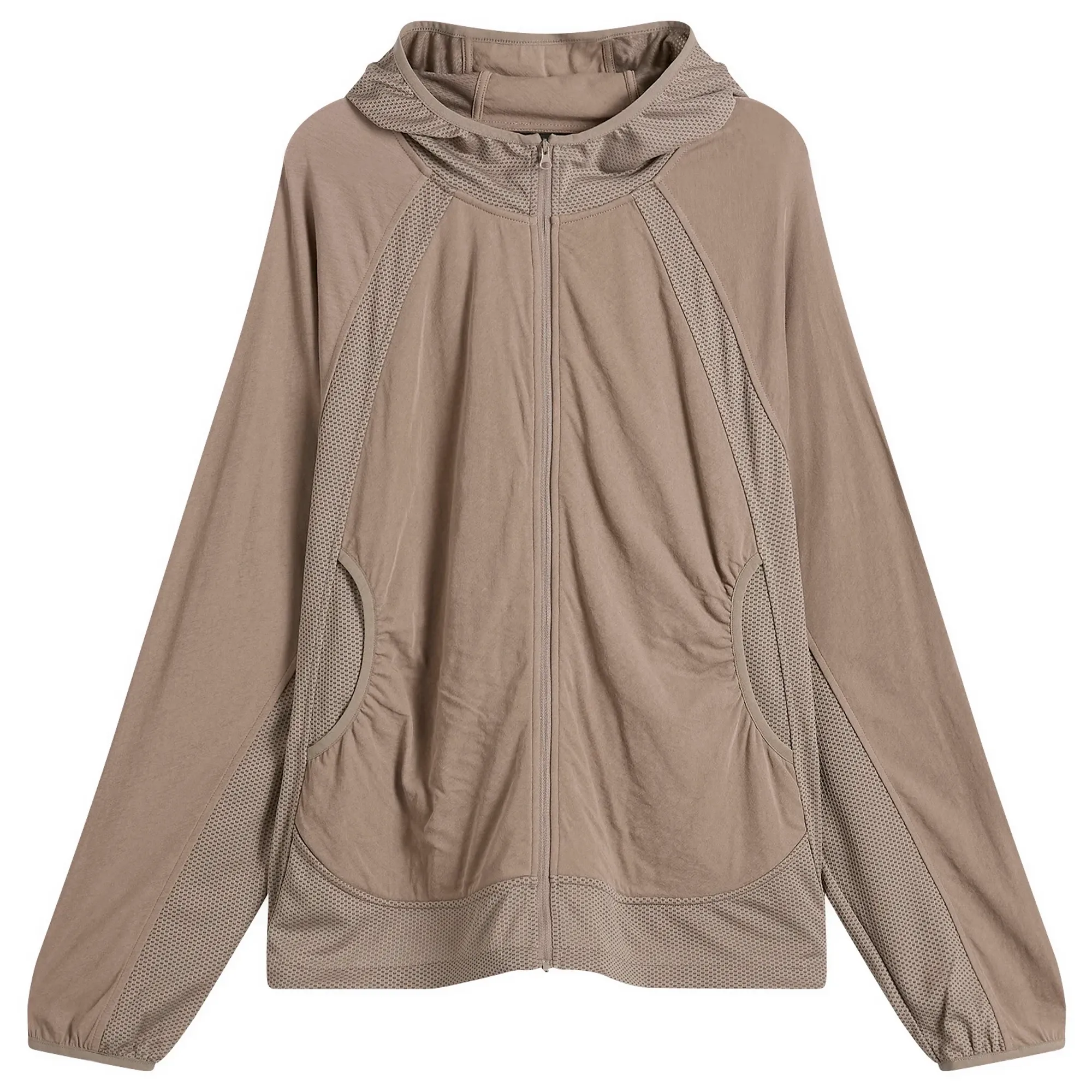 Hiking Patrol Men's Orbit Jersey Hooded Jacket Walnut